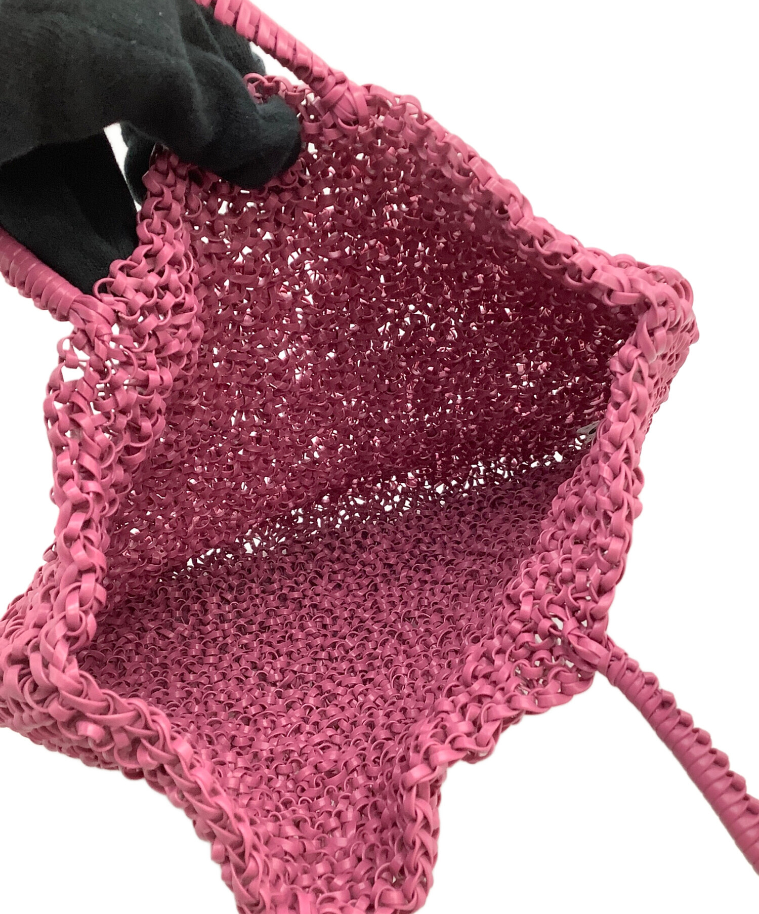 中古・古着通販】ANTEPRIMA (アンテプリマ) ワイヤーバッグ ピンク