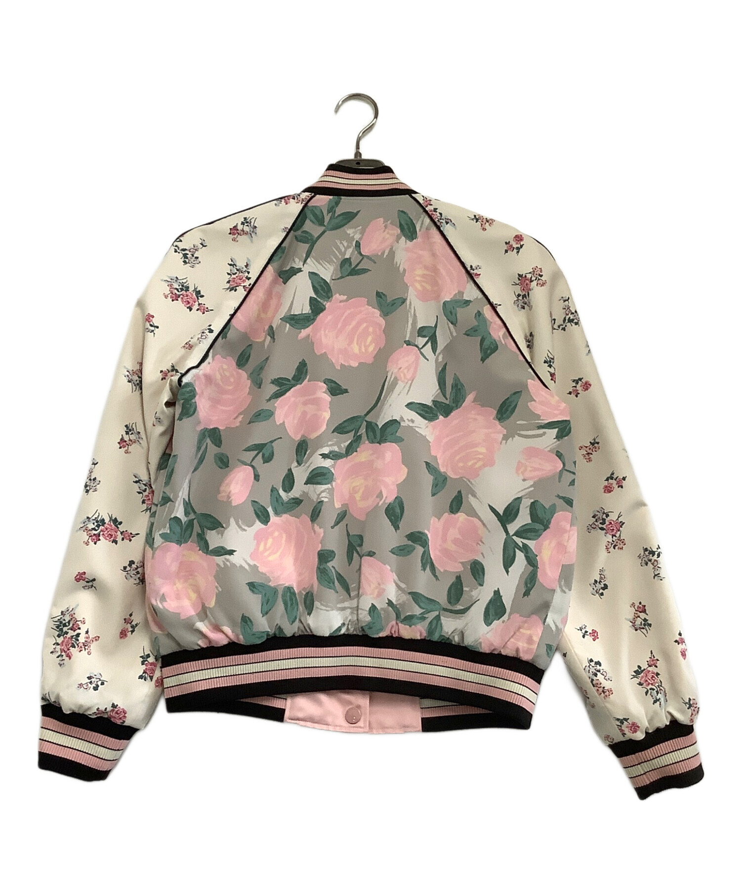 中古・古着通販】COACH (コーチ) リバーシブルスタジャン ピンク