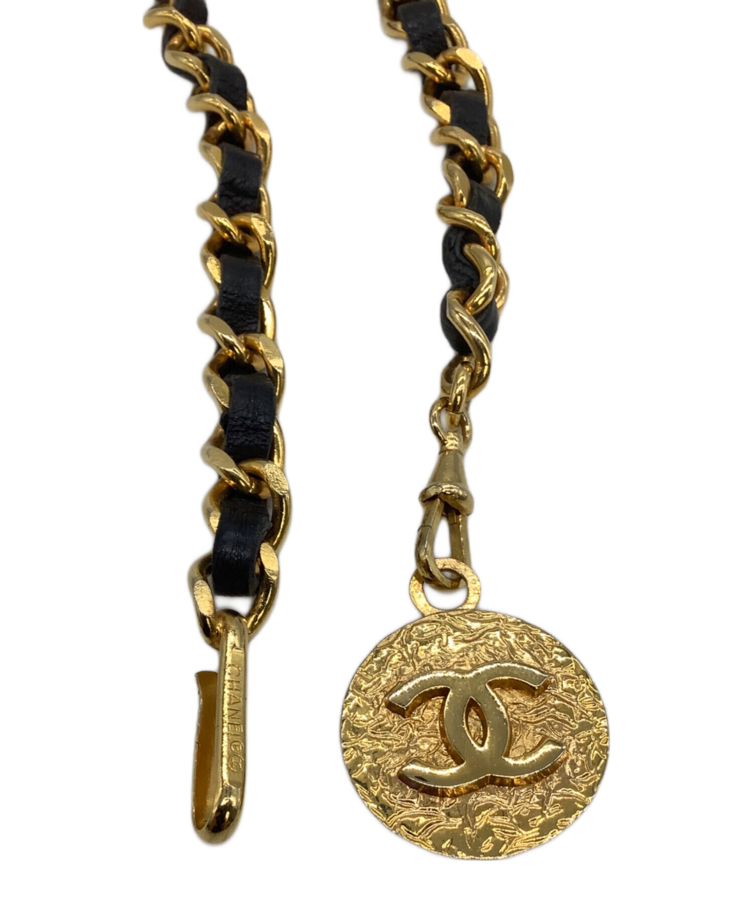 中古・古着通販】CHANEL (シャネル) ココマークチェーンベルト