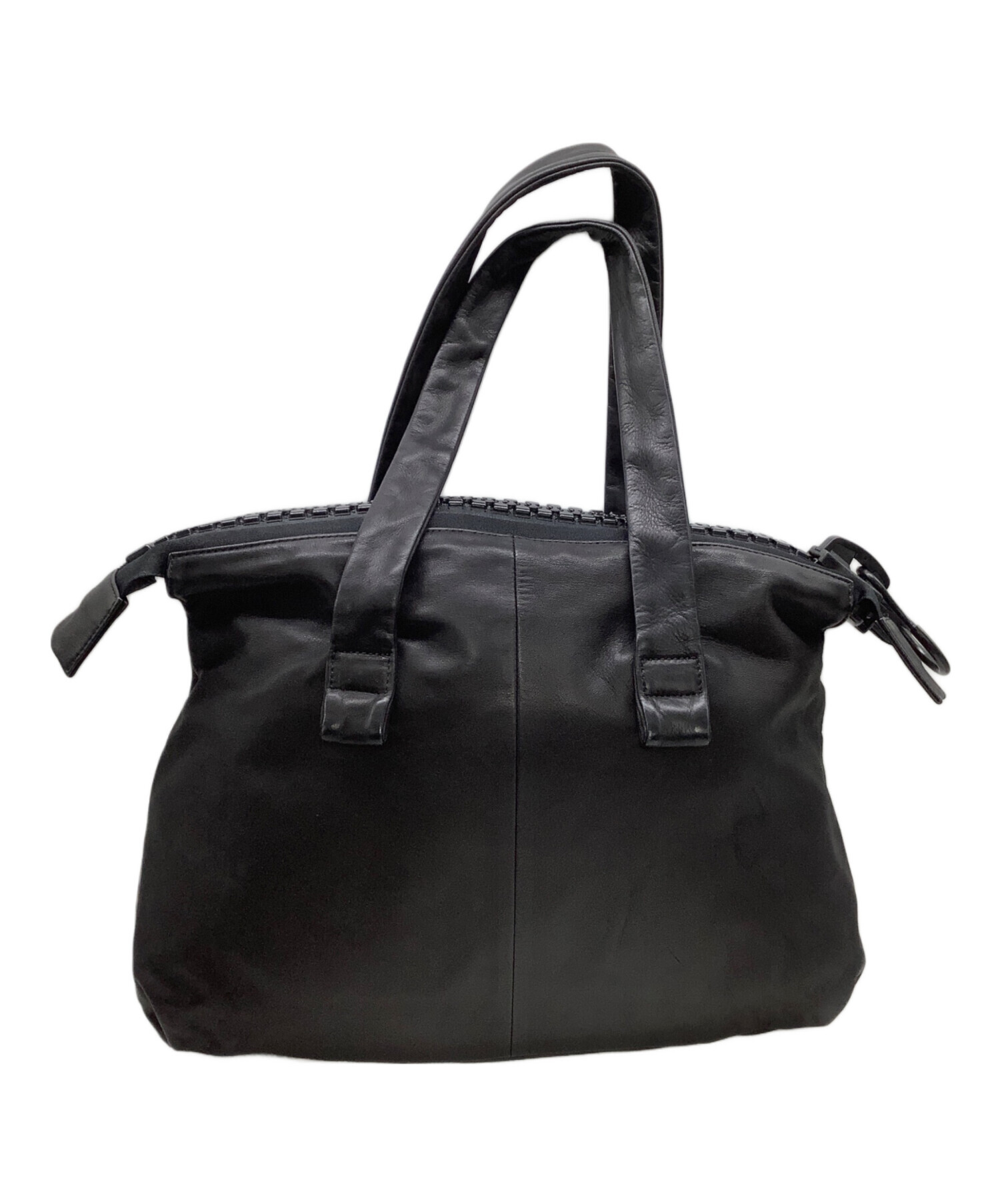 中古・古着通販】kawa-kawa (カワカワ) トートバッグ ビッグジップ