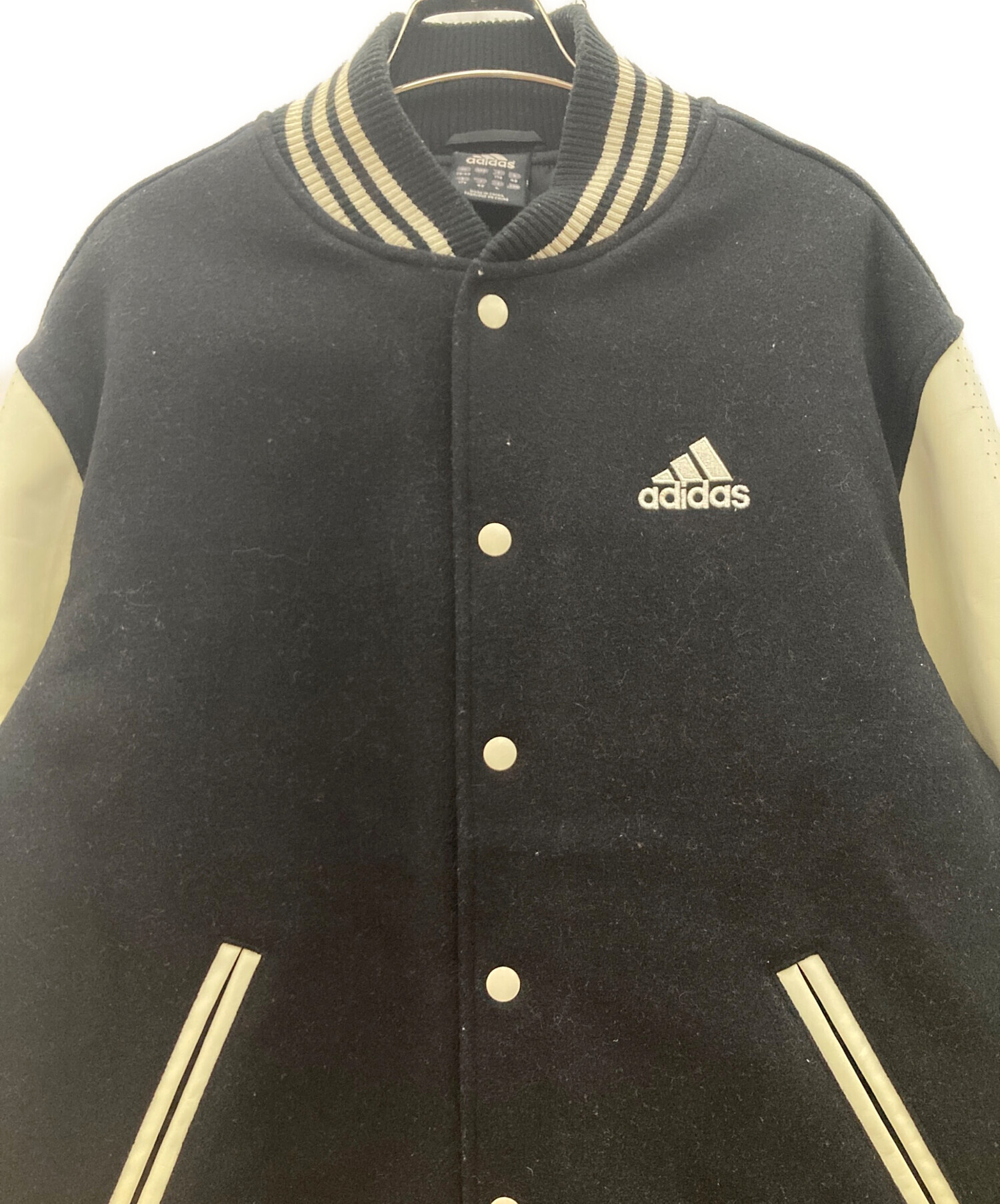 中古・古着通販】adidas (アディダス) 00sスタジャン ブラック サイズ