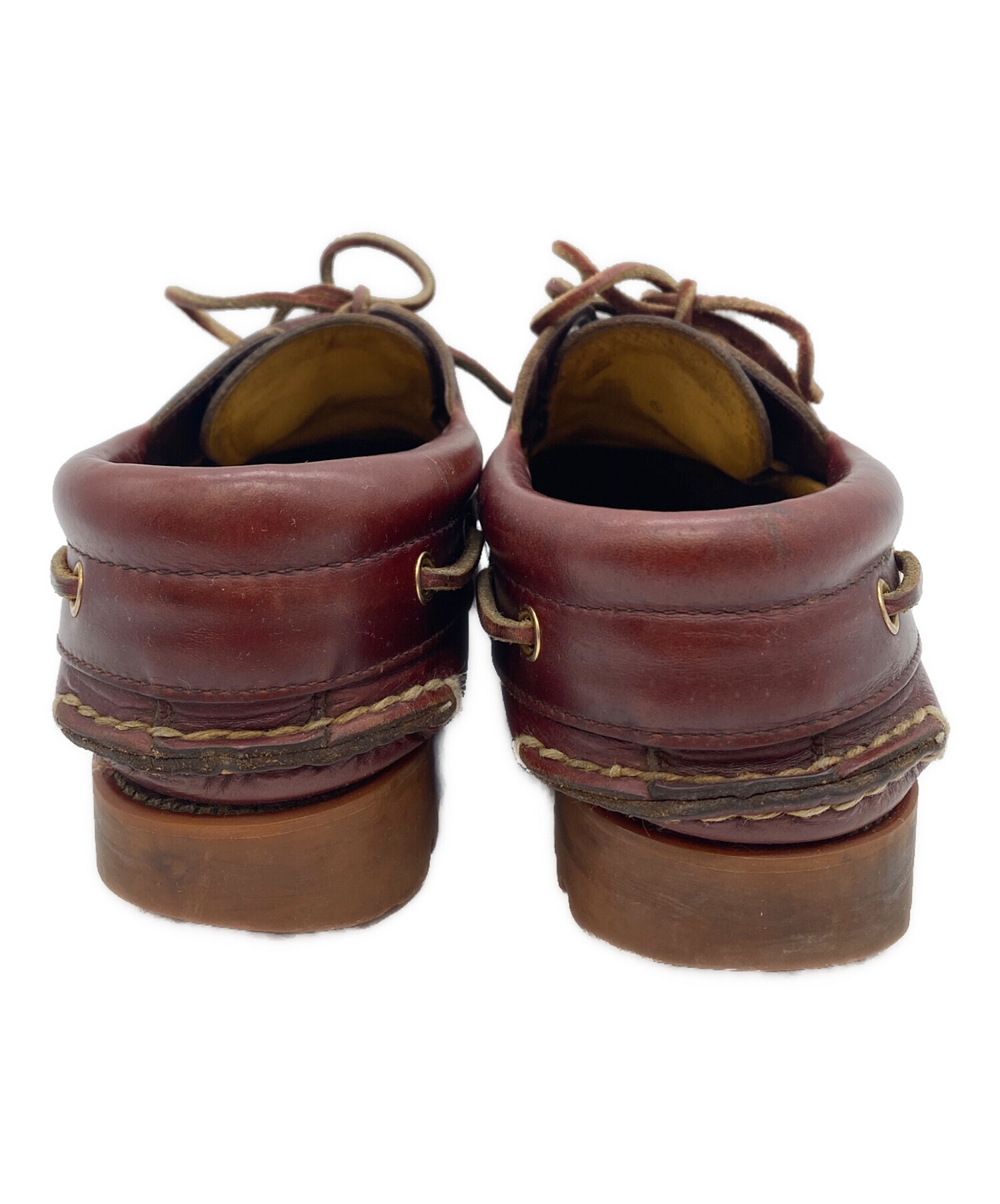 中古・古着通販】REGAL (リーガル) デッキシューズ ダークブラウン