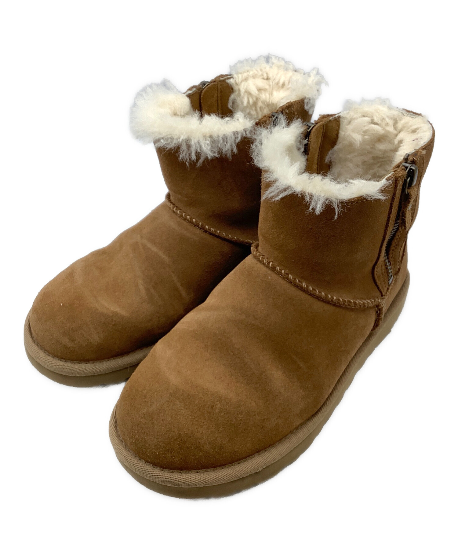 中古・古着通販】UGG (アグ) ムートンブーツ ブラウン サイズ:22