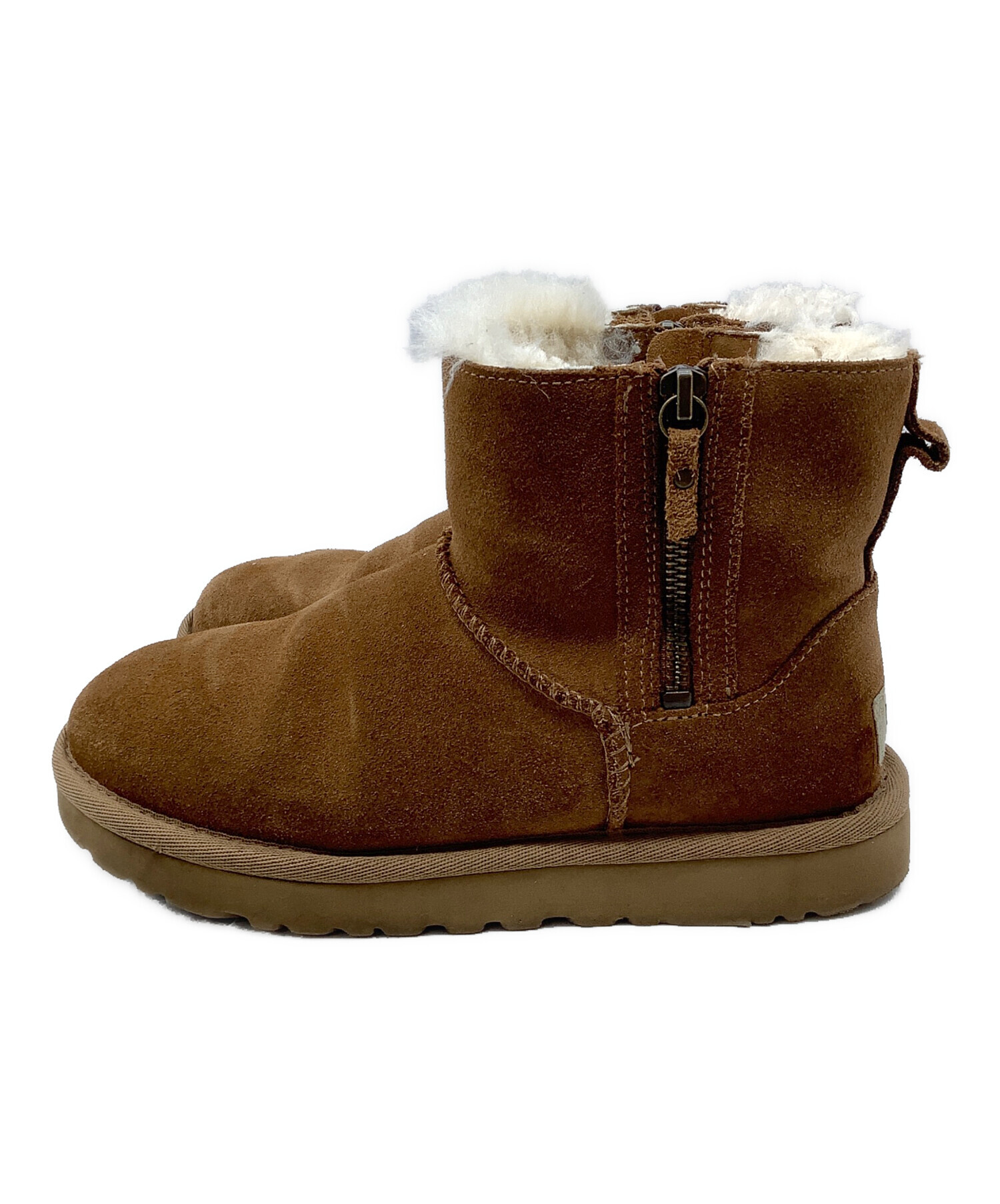 中古・古着通販】UGG (アグ) ムートンブーツ ブラウン サイズ:22