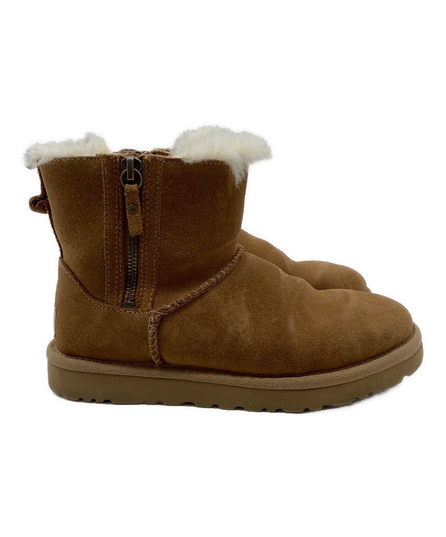 中古・古着通販】UGG (アグ) ムートンブーツ ブラウン サイズ:22