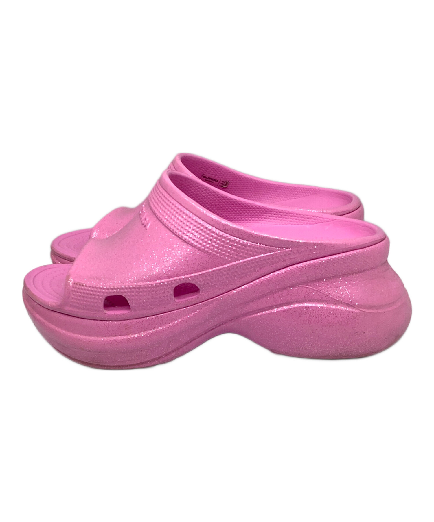 中古・古着通販】BALENCIAGA (バレンシアガ) crocs (クロックス) ロゴ