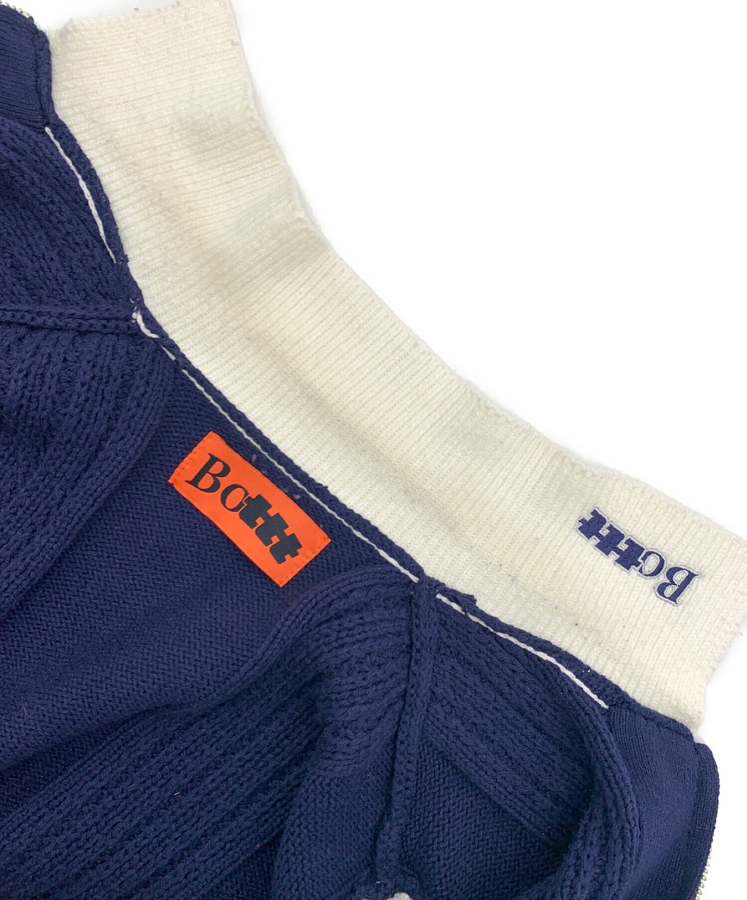 中古・古着通販】BoTT (ボット) TTT MSW (ティー) Zip Up Polo ジップ