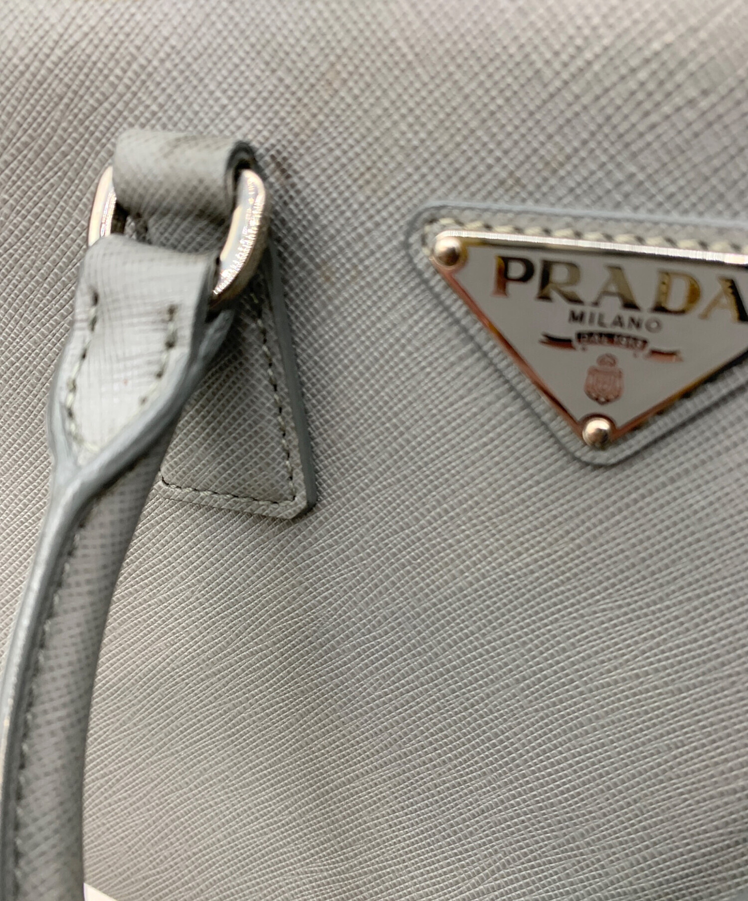 中古・古着通販】PRADA (プラダ) ガレリア サフィアーノ ルクス レザー