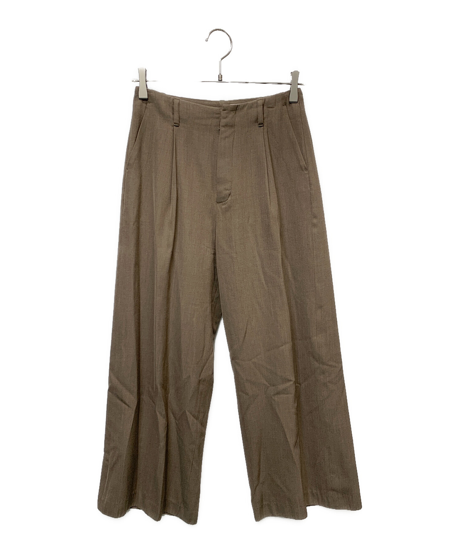 中古・古着通販】AKIRA NAKA (アキラナカ) タックワイドパンツ