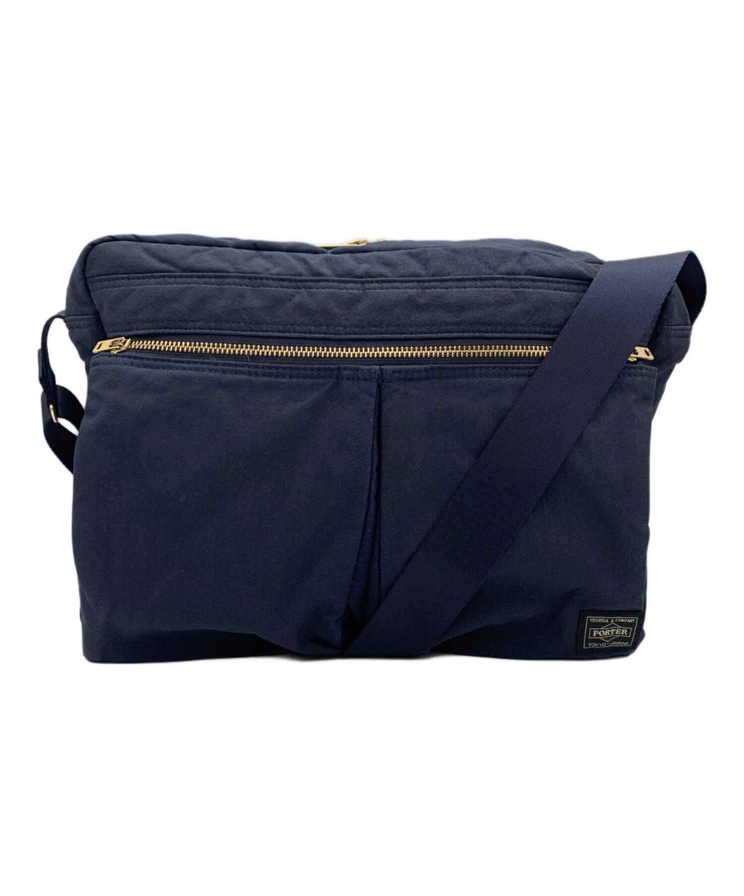 中古・古着通販】PORTER (ポーター) ショルダーバッグ ネイビー