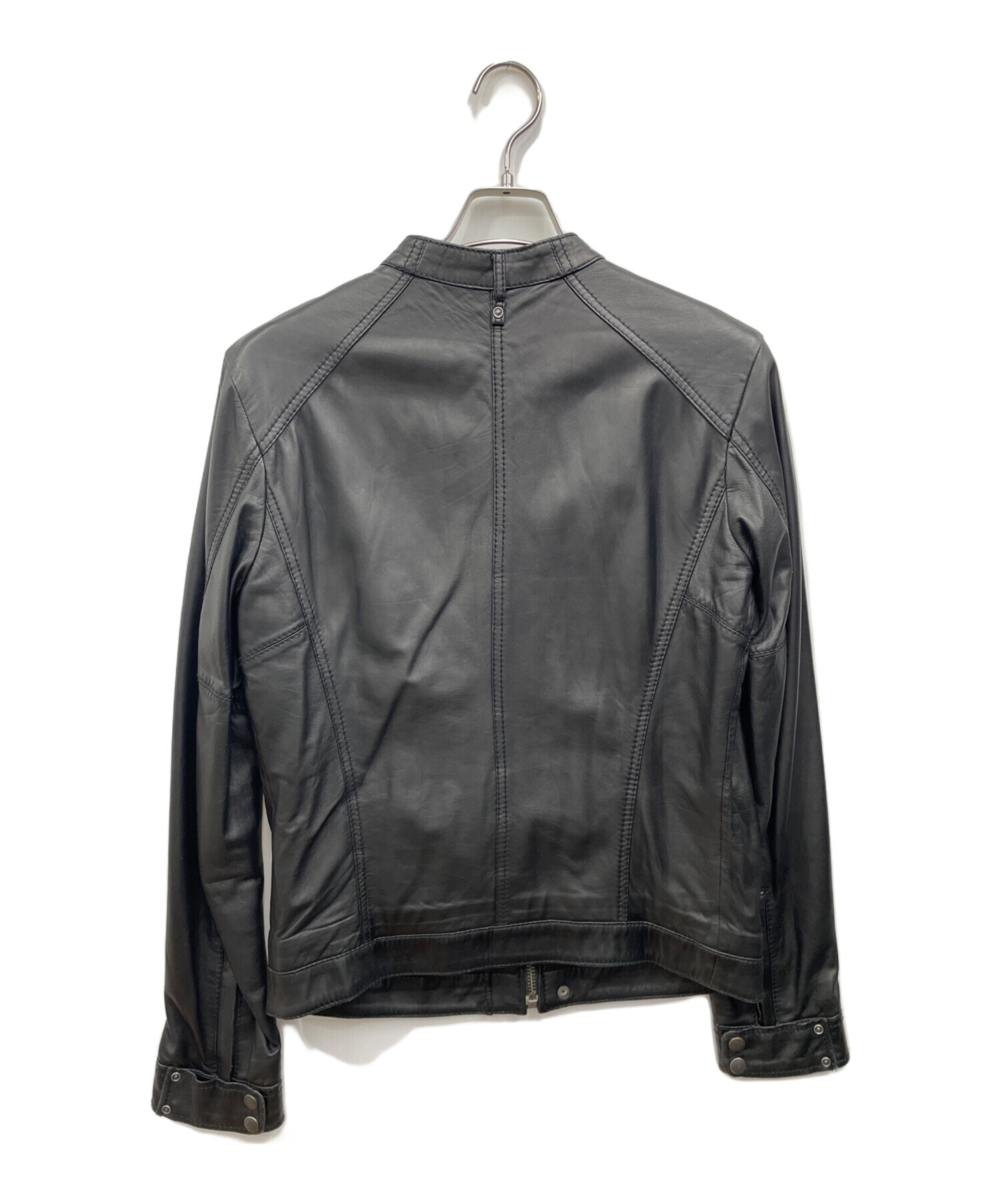 中古・古着通販】DIESEL (ディーゼル) ラムレザーシングルライダース