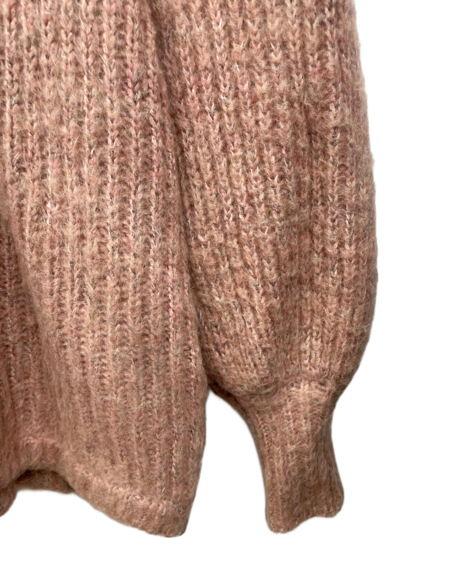 中古・古着通販】CLANE (クラネ) モヘアニットカーディガン レッド