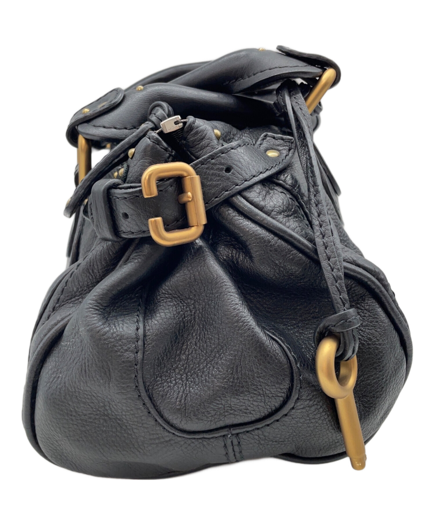 中古・古着通販】Chloe (クロエ) ハンドバッグ ブラック｜ブランド