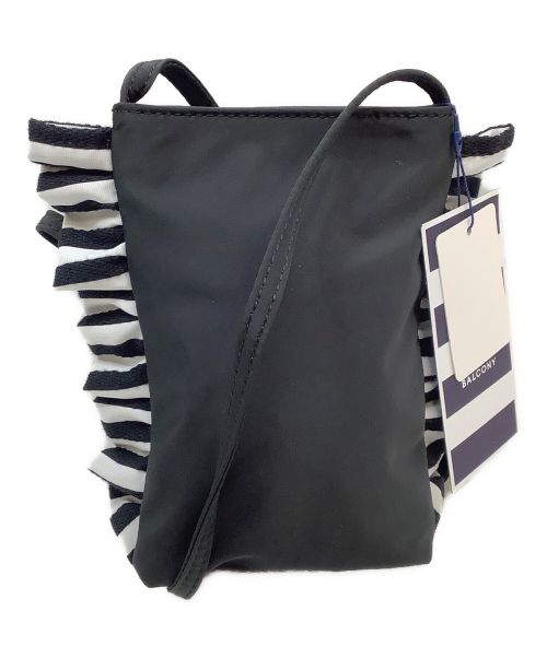 未使用 新品】BORDERS at BALCONY ボディバッグ ブラック F 【公式通販】