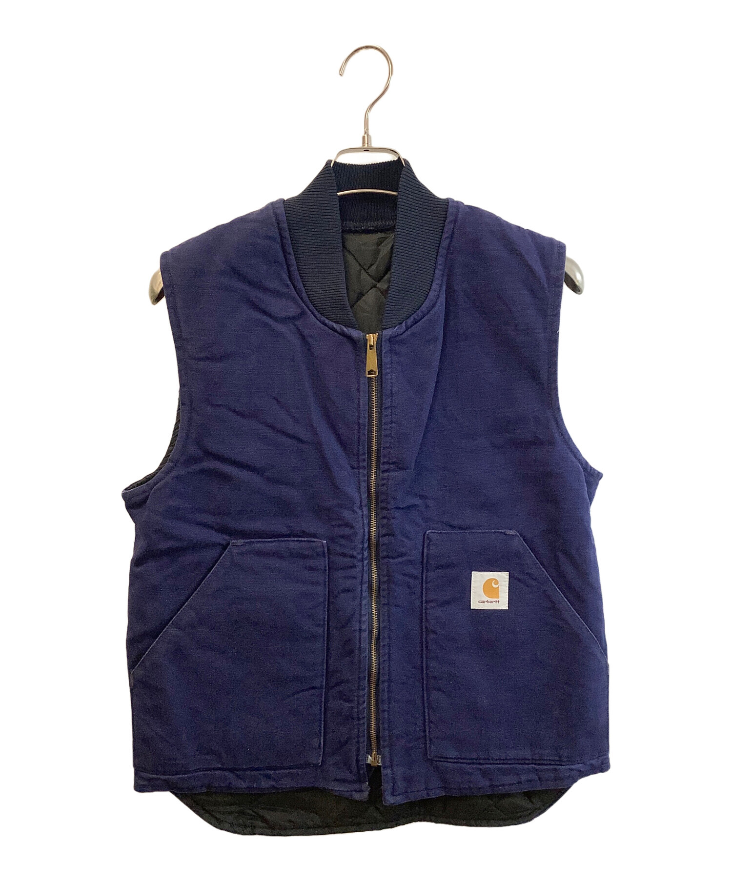 中古・古着通販】CarHartt (カーハート) ダックベスト ネイビー サイズ