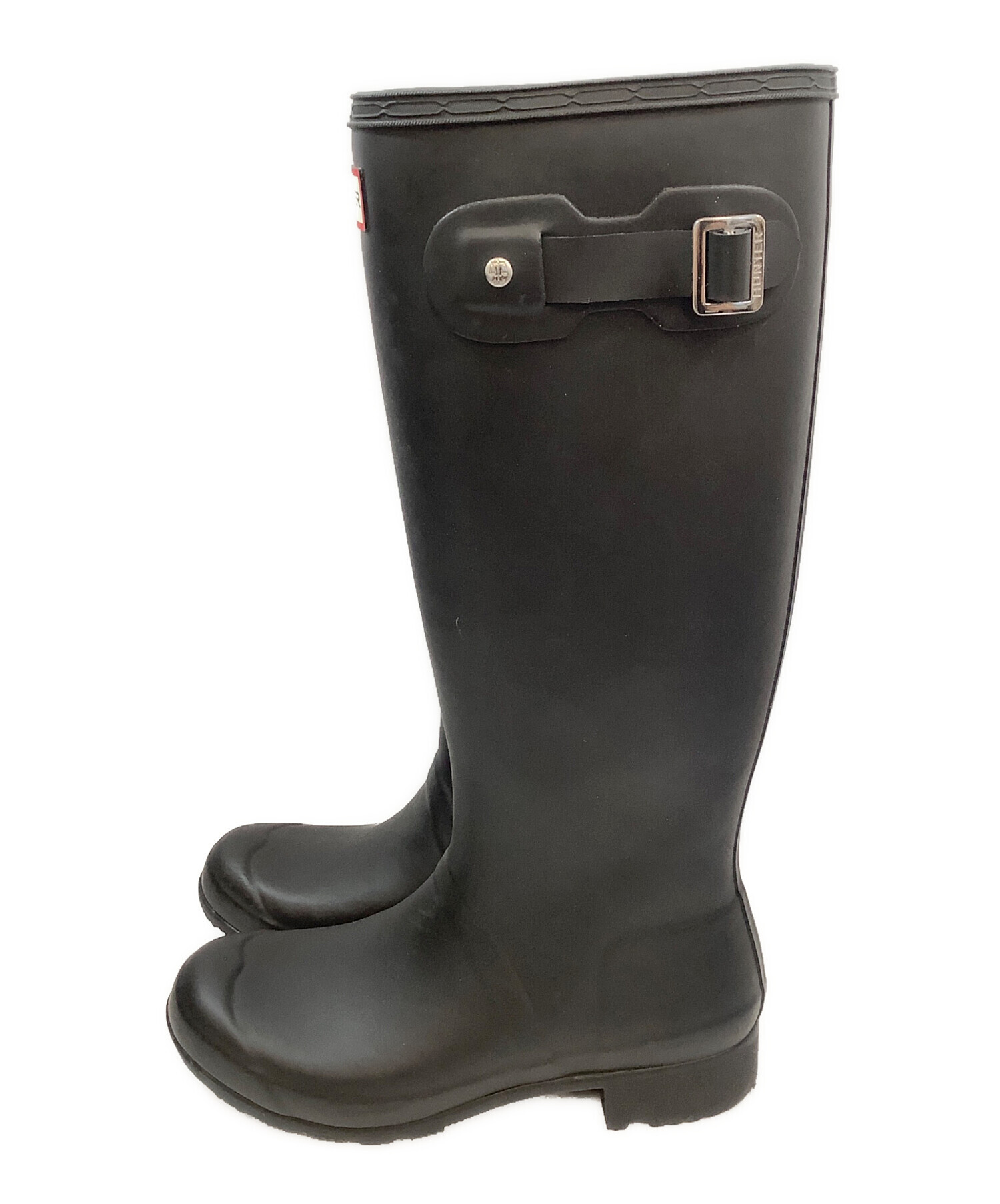 中古・古着通販】HUNTER (ハンター) レインブーツ ブラック サイズ