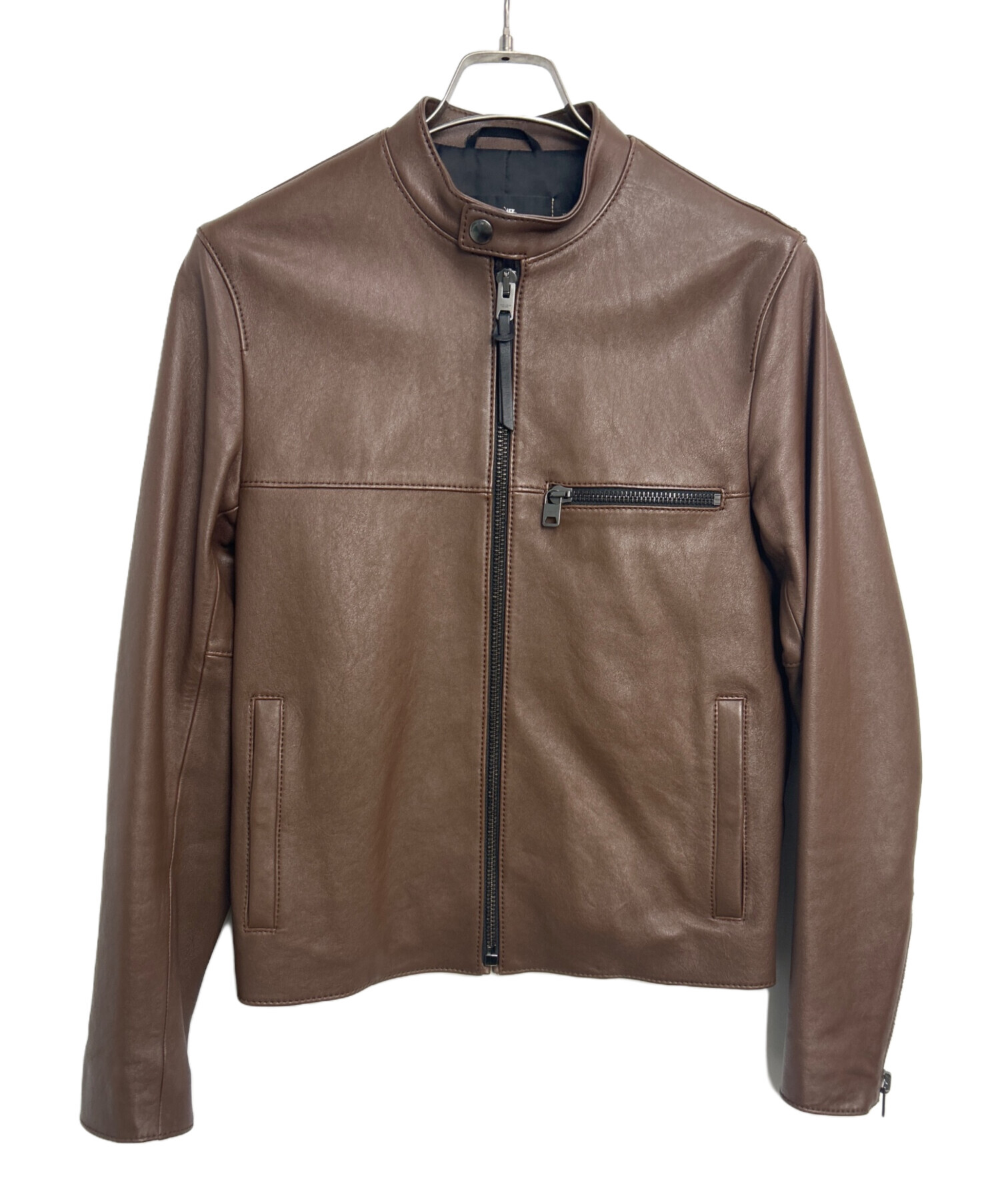 中古・古着通販】COACH (コーチ) シングルライダースジャケット