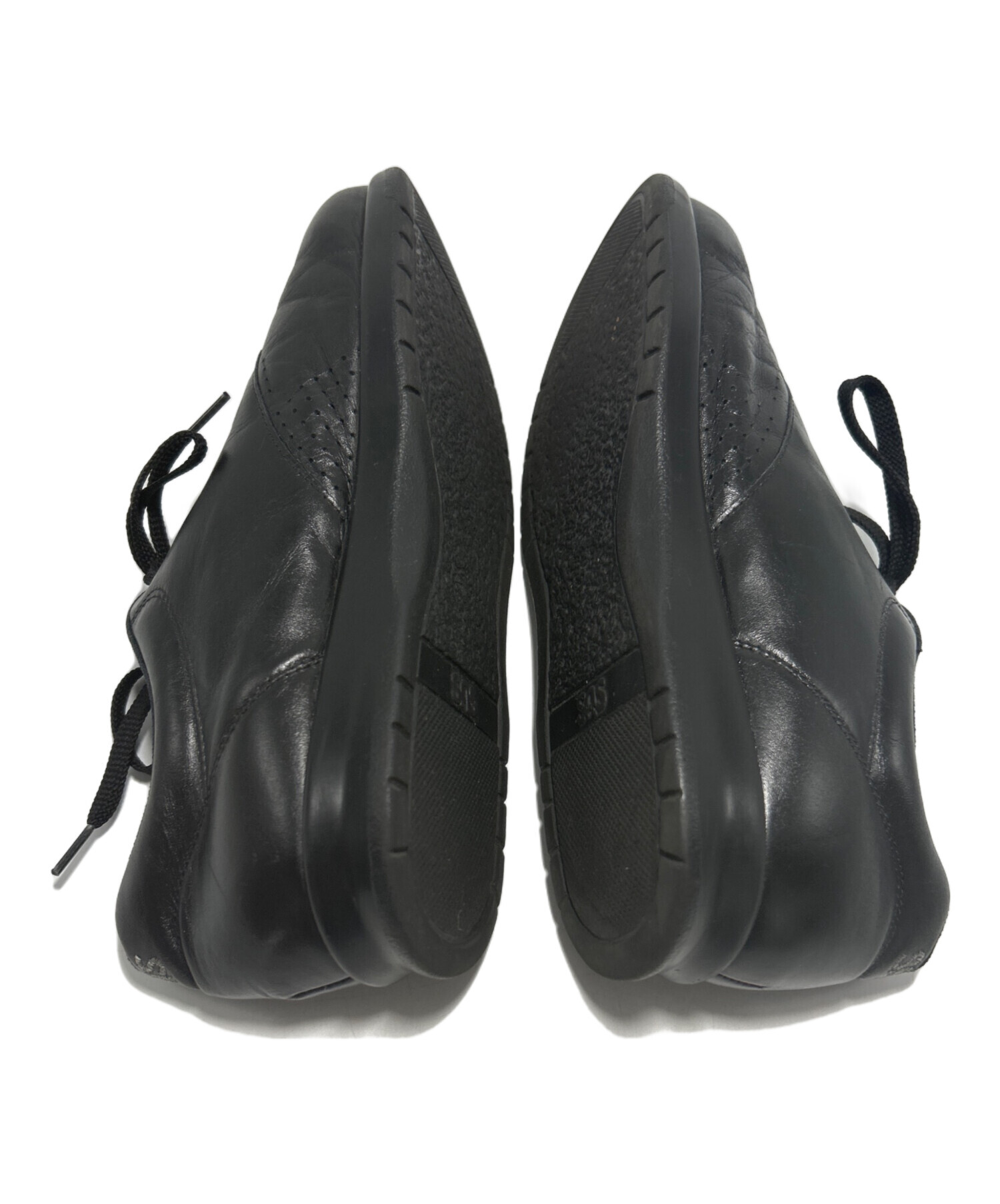 中古・古着通販】SAS (エスエーエス) レザースニーカー ブラック