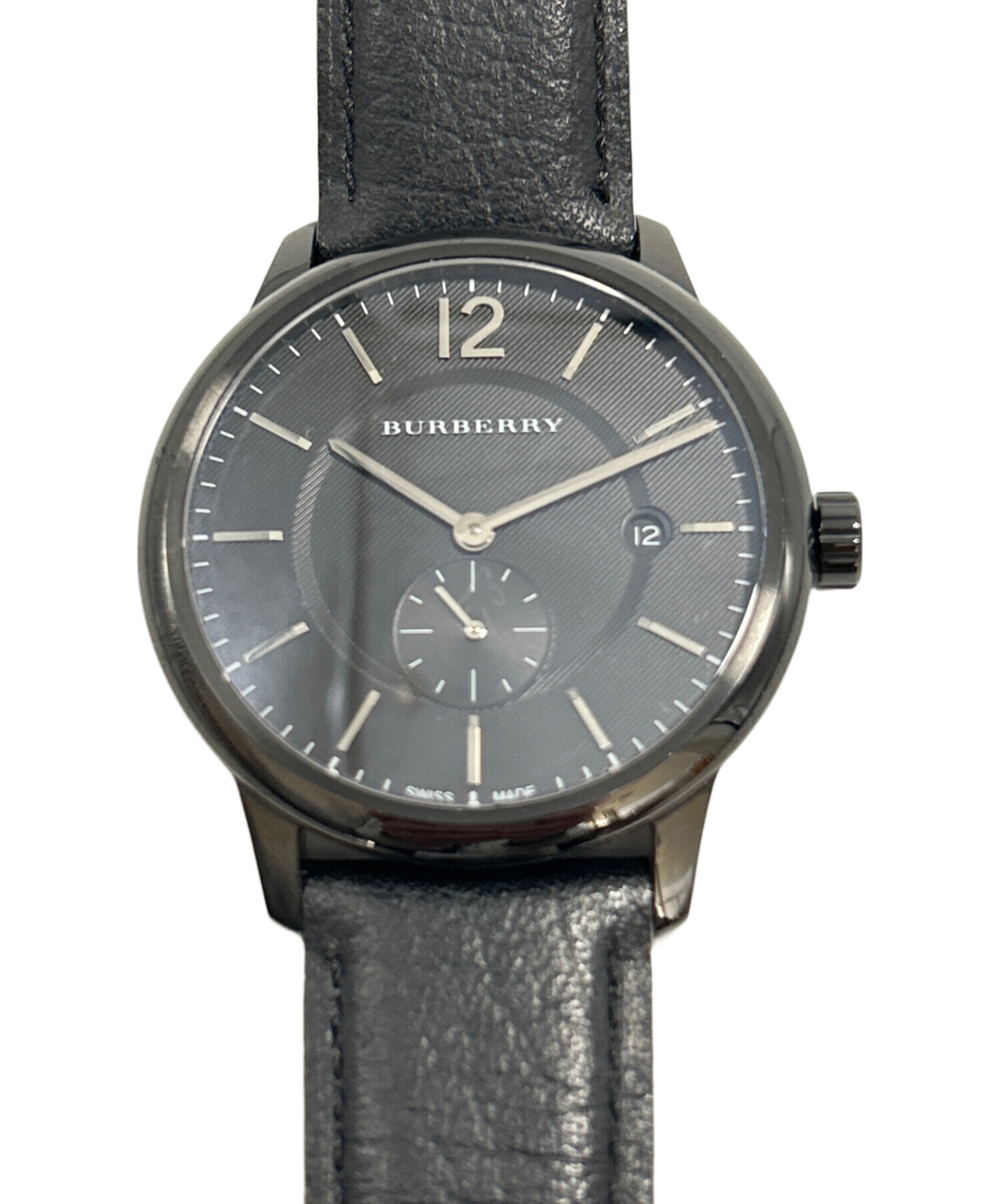 中古・古着通販】BURBERRY (バーバリー) 腕時計 ブラック｜ブランド