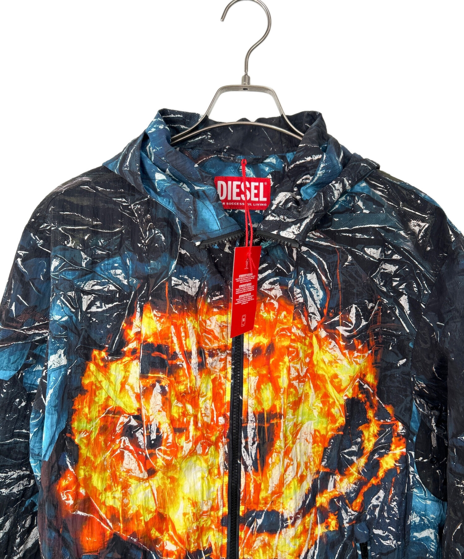 中古・古着通販】DIESEL (ディーゼル) ナイロンジャケット マルチ