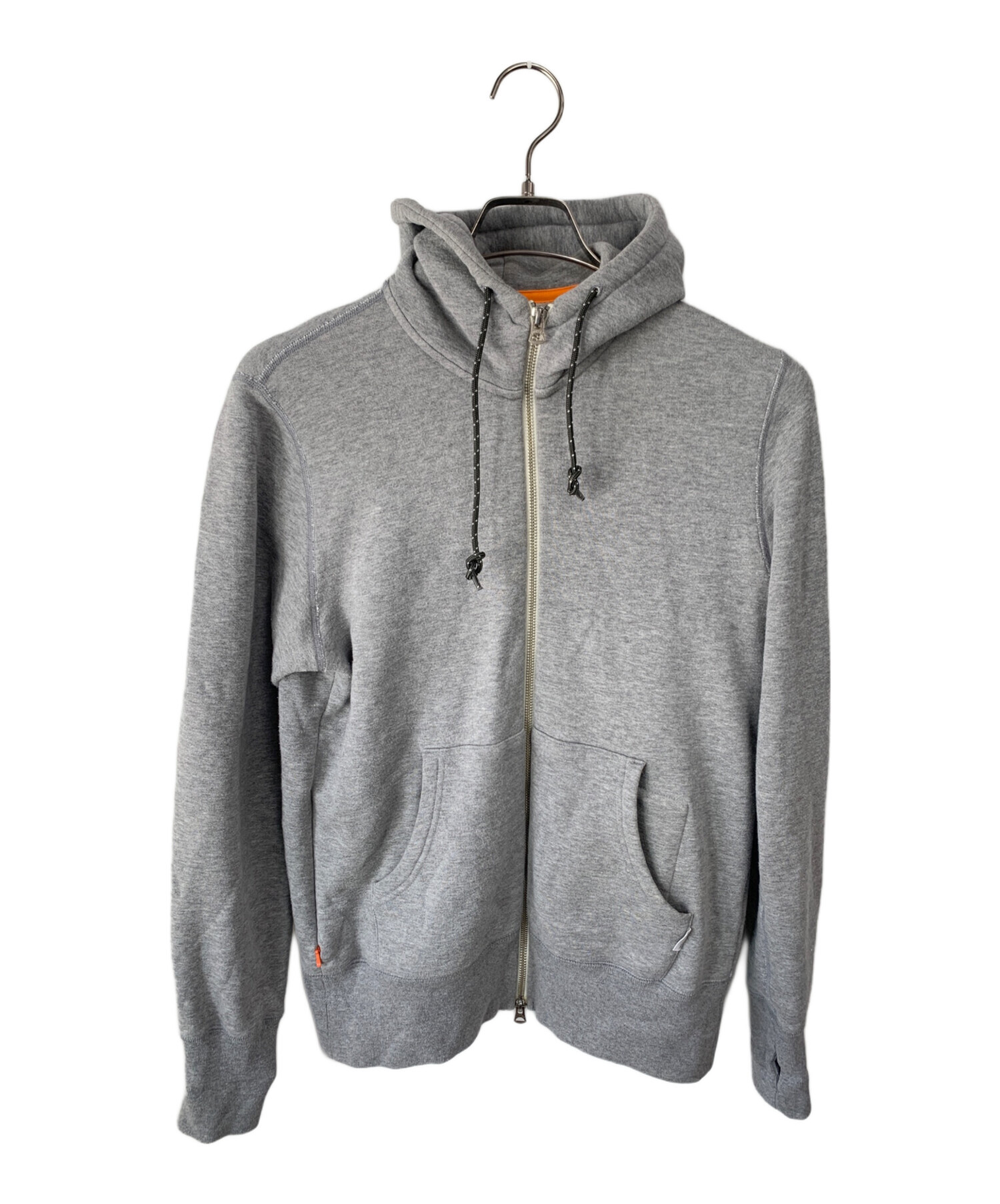 中古・古着通販】LOOPWHEELER (ループウィラー) ジップパーカー グレー