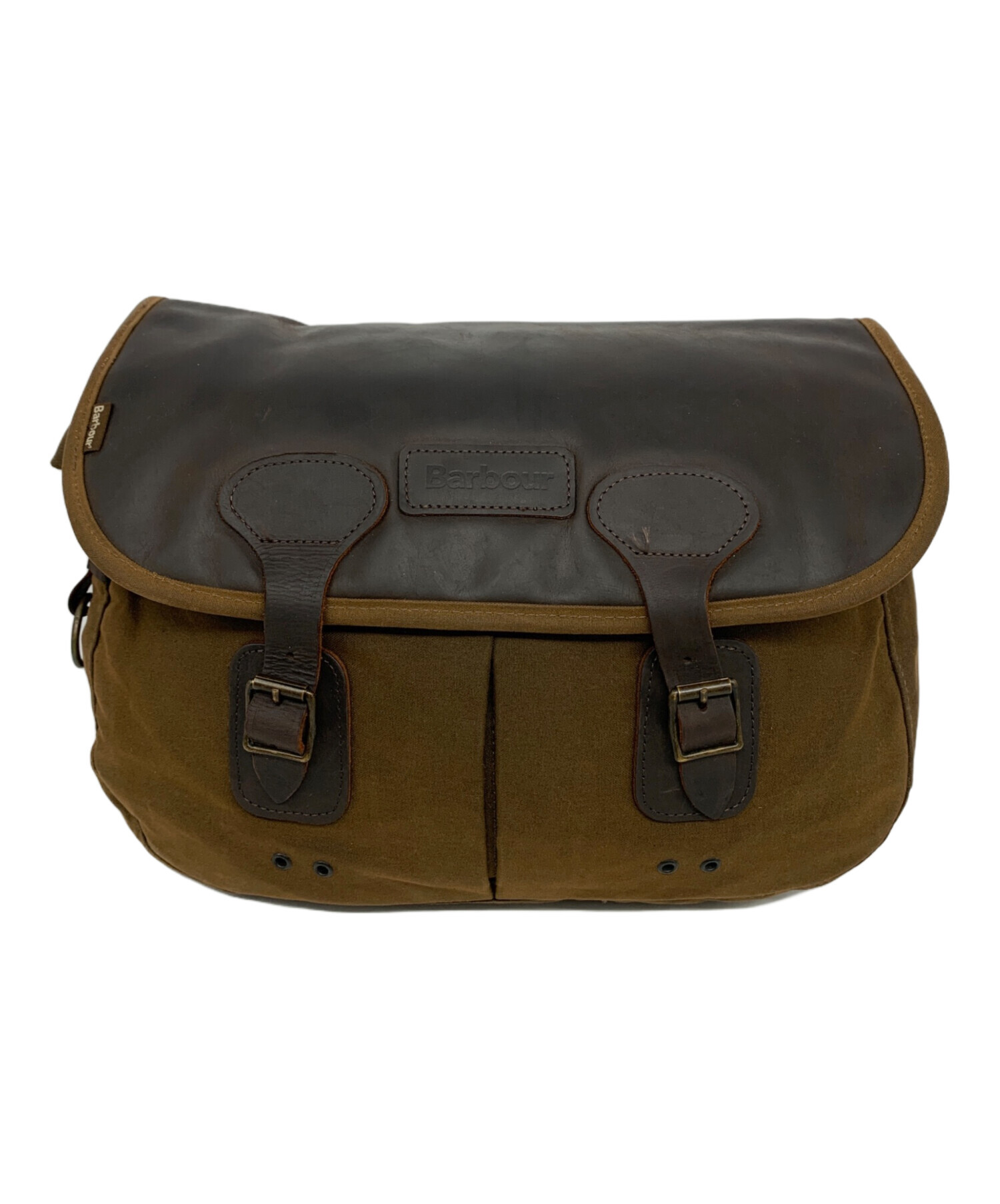 中古・古着通販】Barbour (バブアー) ワックスレザーショルダーバッグ