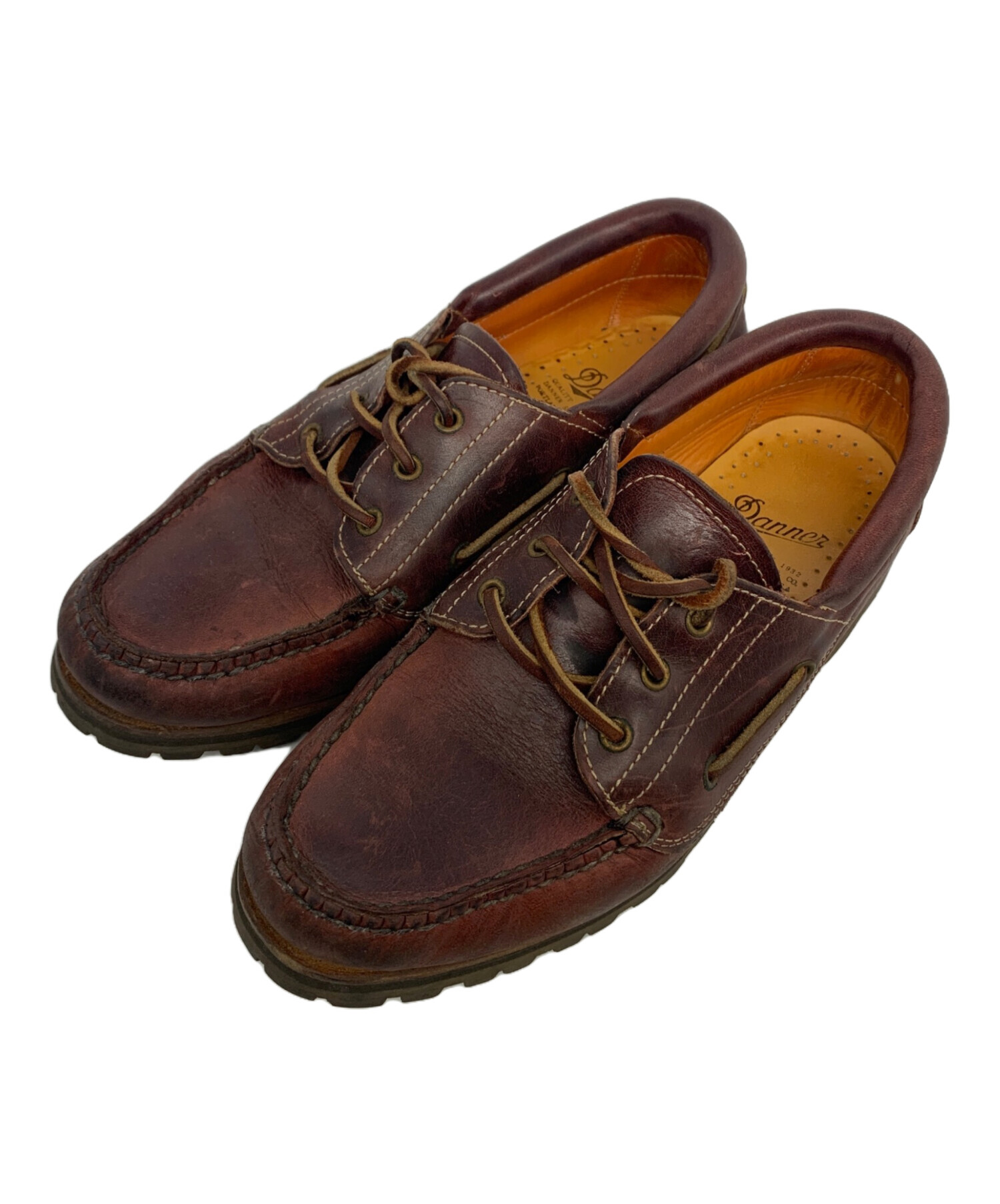 中古・古着通販】Danner (ダナー) デッキシューズ ブラウン サイズ:7