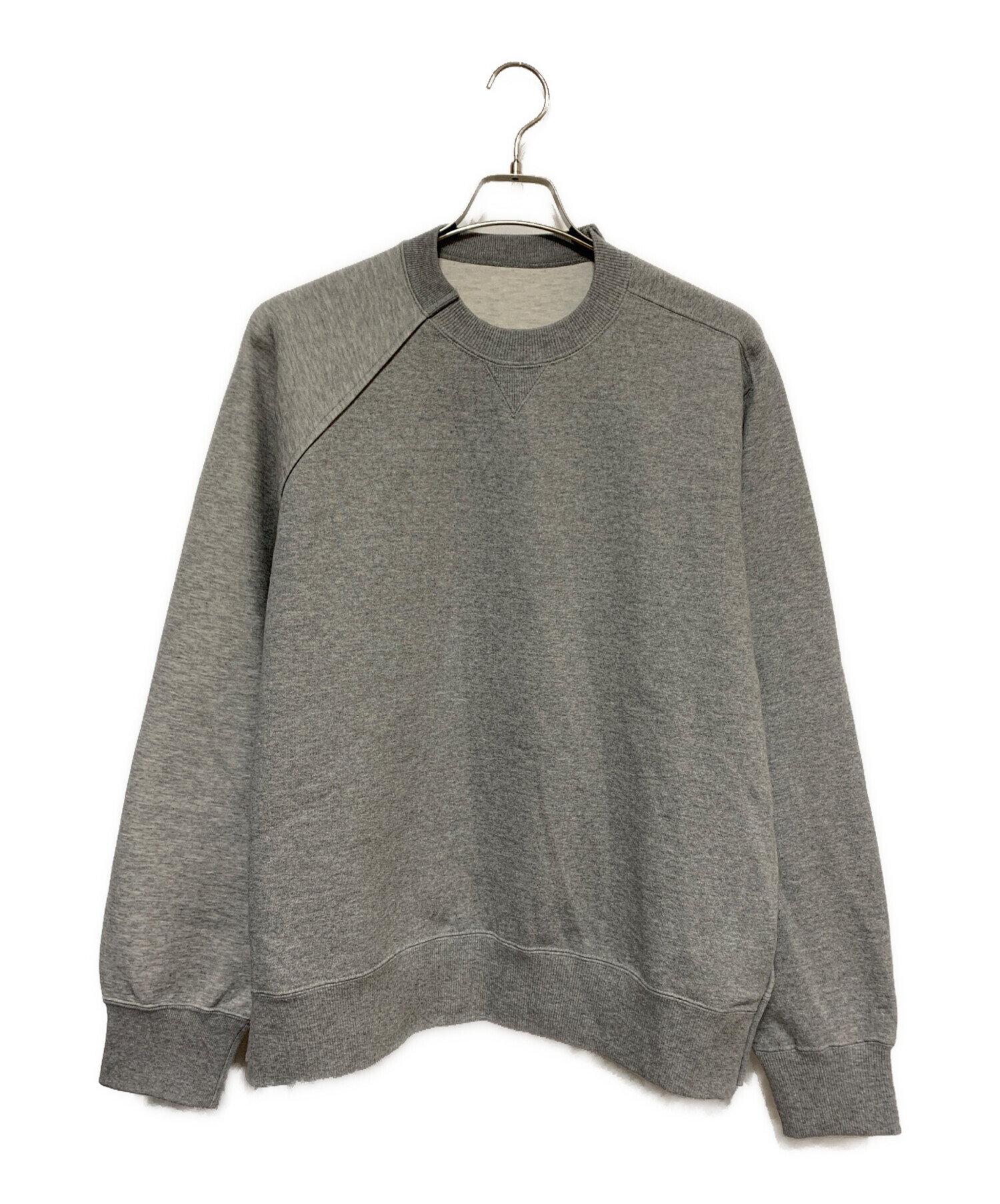 中古・古着通販】sacai (サカイ) Sponge Sweat Pullover グレー サイズ
