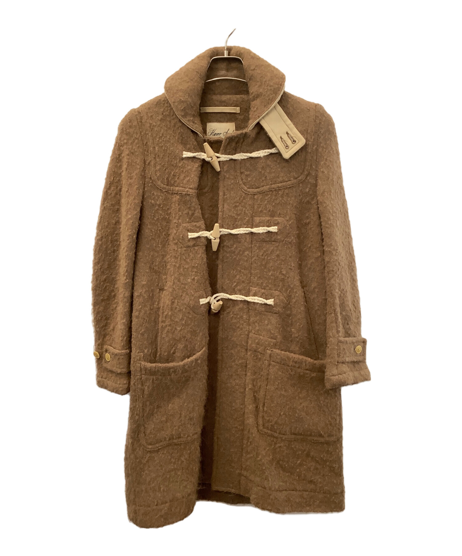 中古・古着通販】HAVERSACK (ハバーサック) ダッフルコート ブラウン