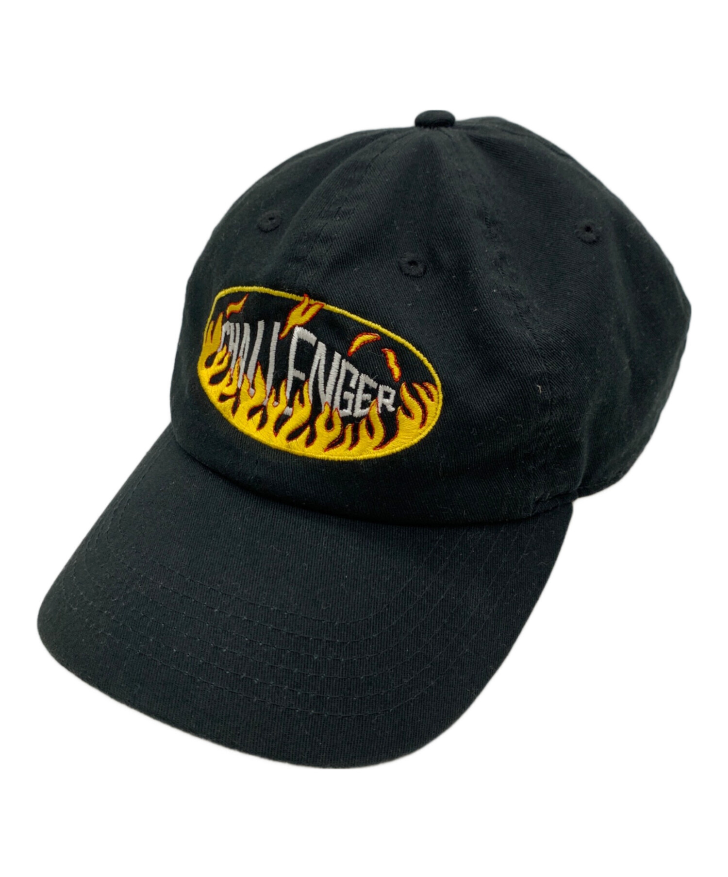 中古・古着通販】CHALLENGER (チャレンジャー) キャップ ブラック