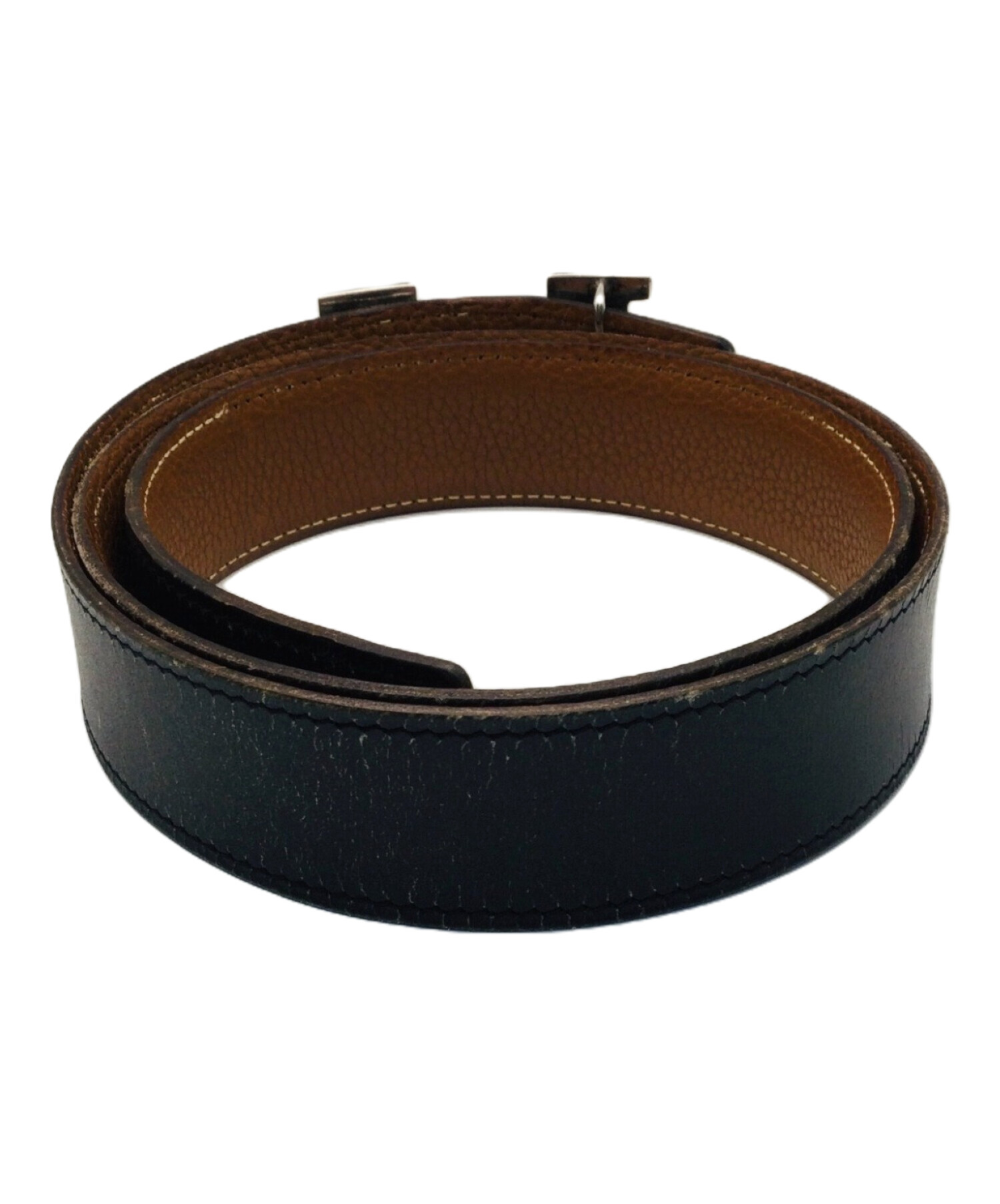 中古・古着通販】HERMES (エルメス) コンスタンス レザーベルト