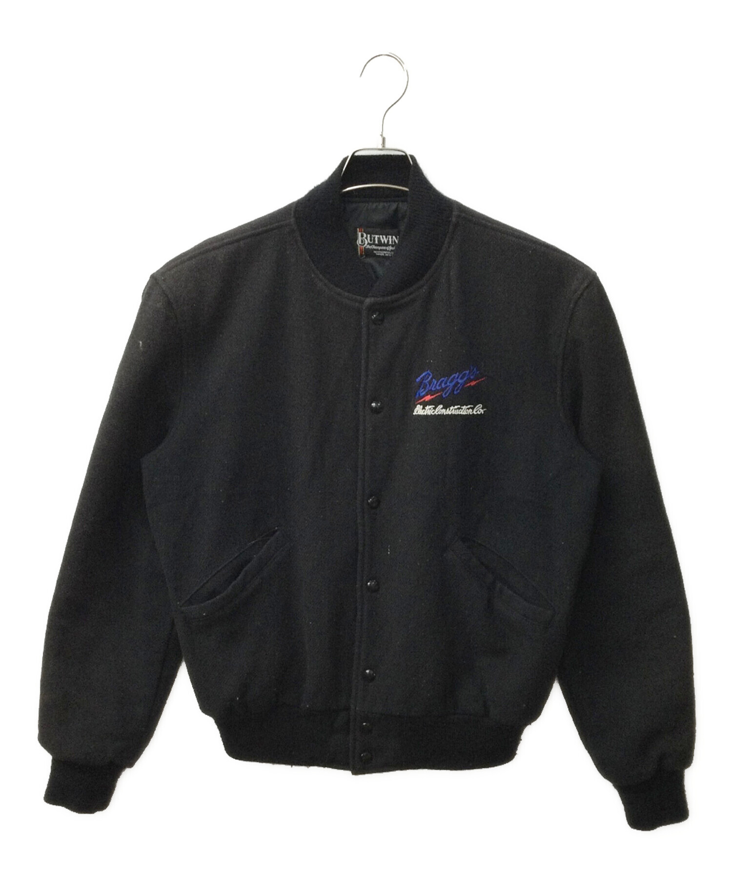 中古・古着通販】butwin (バトウィン) スタジャン ブラック サイズ