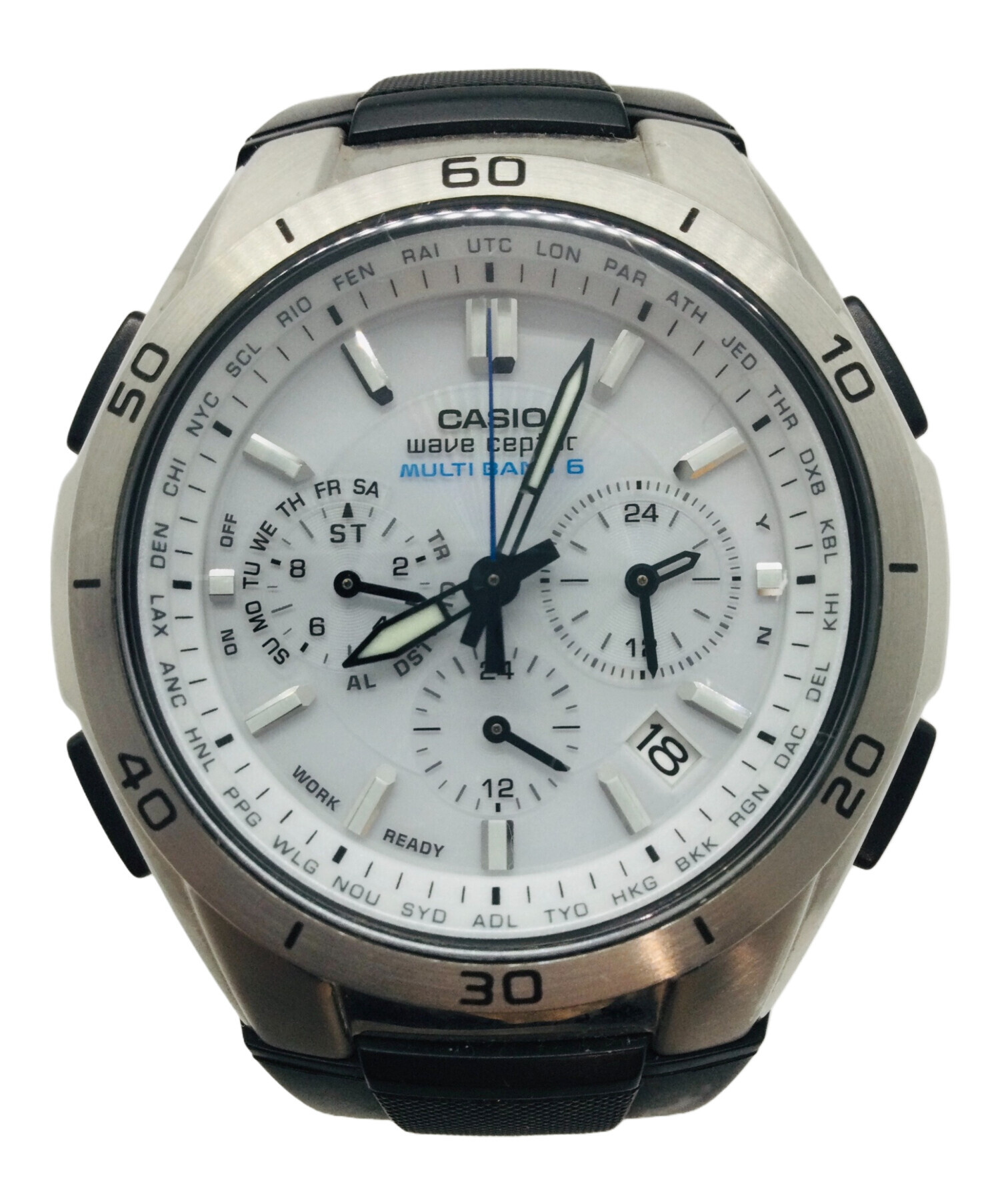 中古・古着通販】CASIO (カシオ) ウェーブセプター クロノグラフ