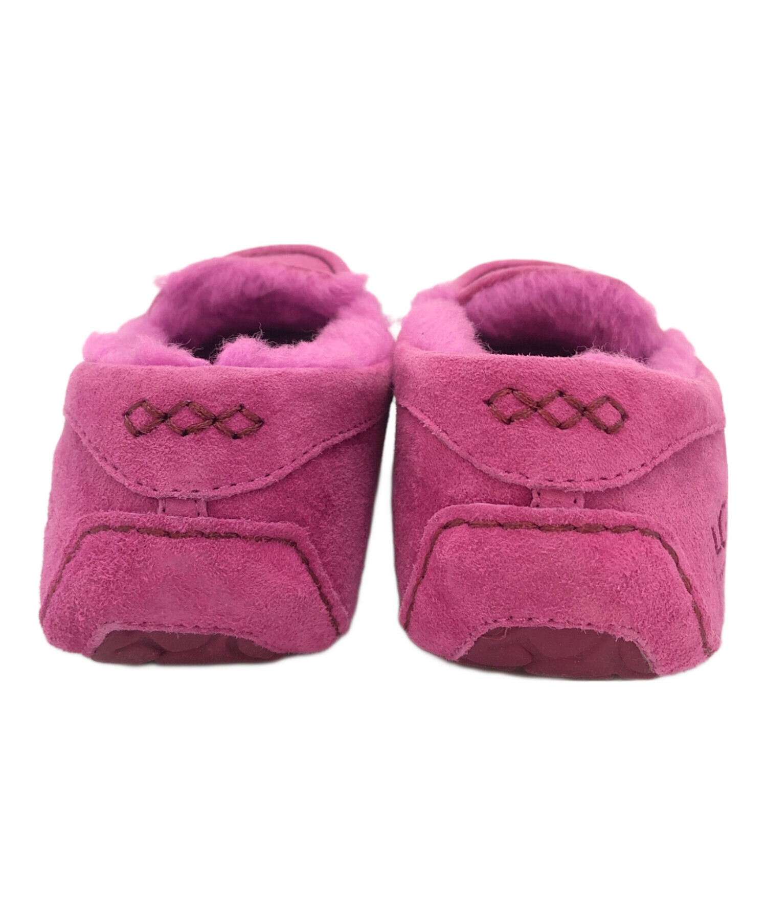 中古・古着通販】UGG (アグ) モカシンシューズ ショッキングピンク