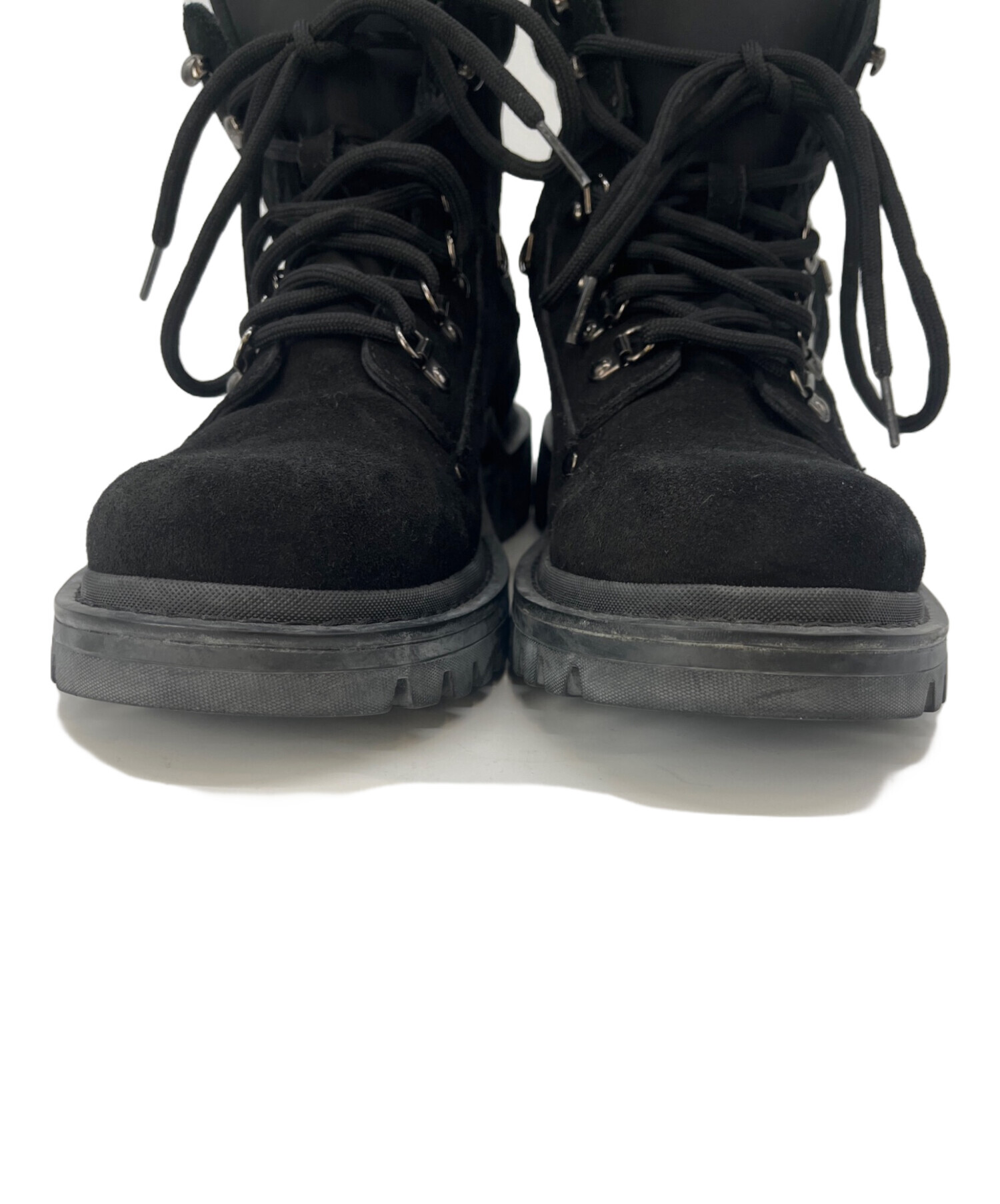 中古・古着通販】MONCLER (モンクレール) ブーツ ブラック サイズ:43