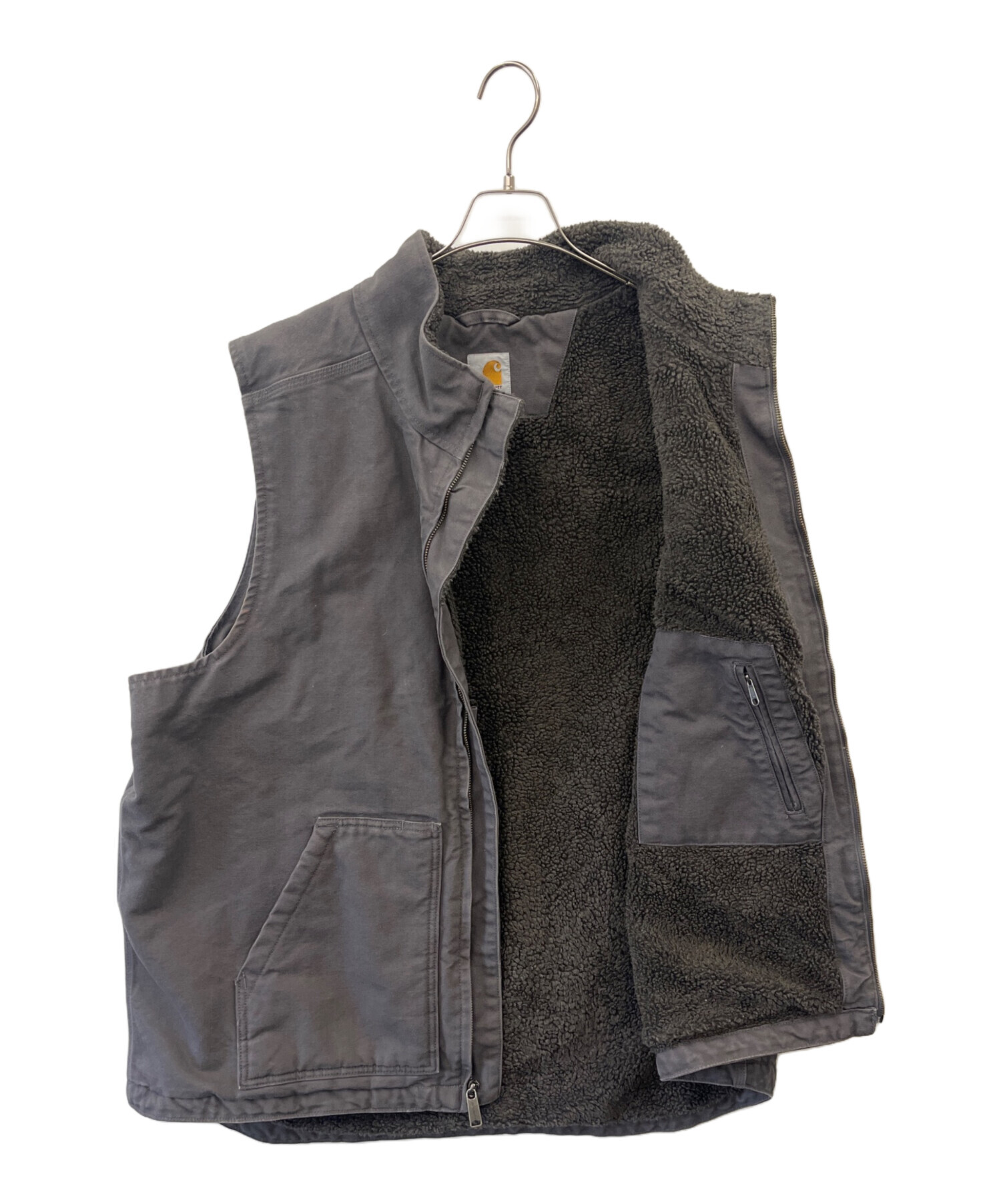 中古・古着通販】CarHartt (カーハート) ダックベスト グレー サイズ