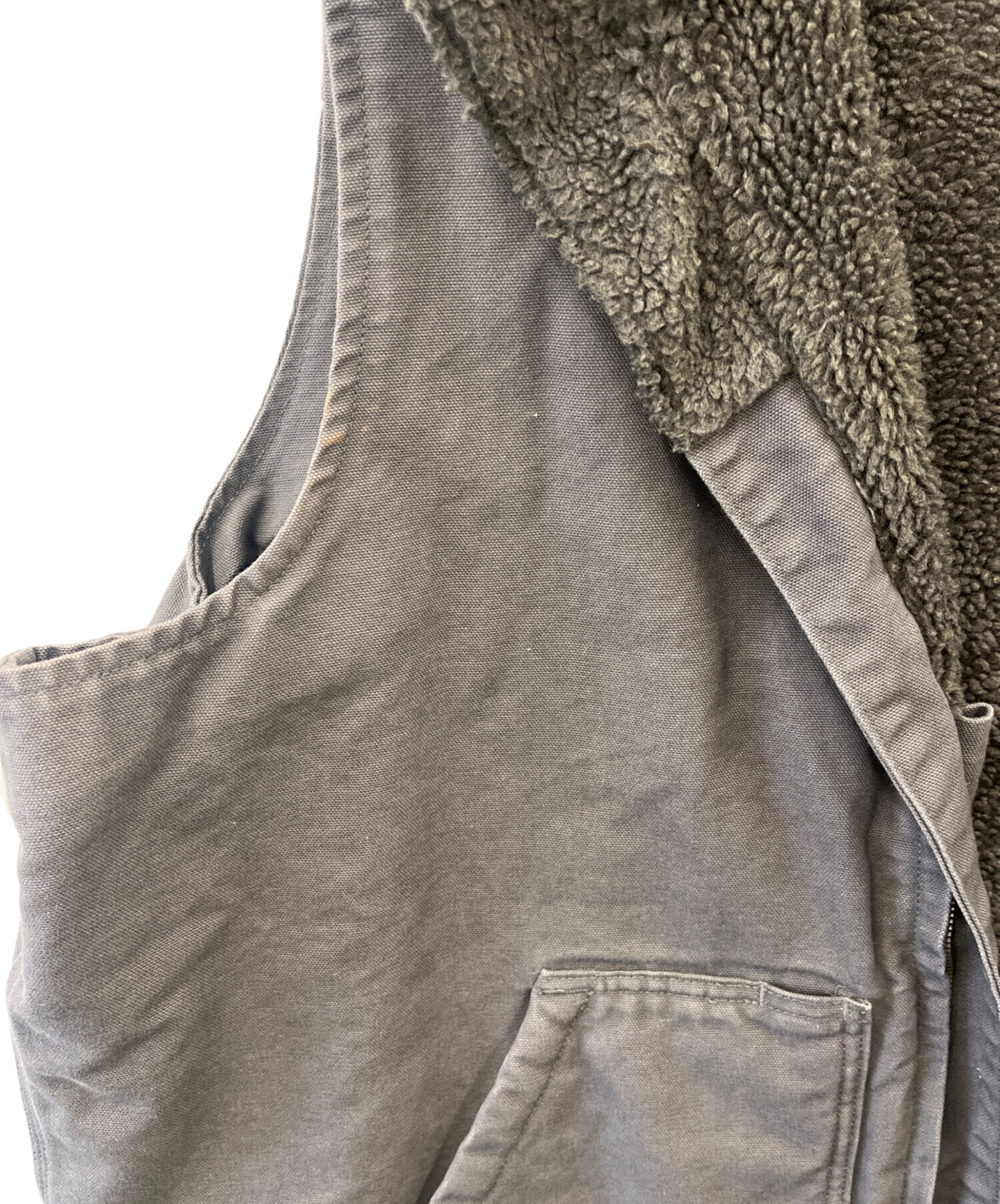 中古・古着通販】CarHartt (カーハート) ダックベスト グレー サイズ