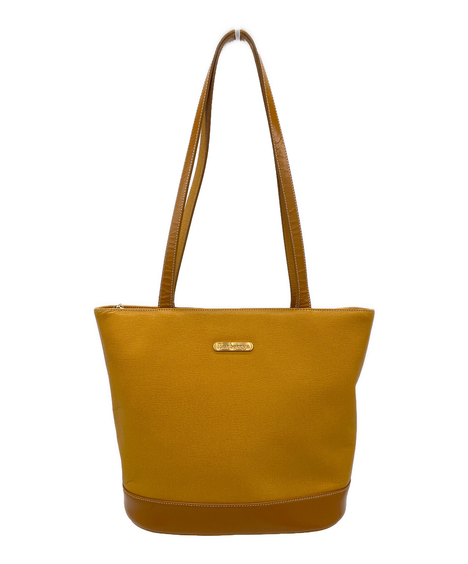 中古・古着通販】Burberry's (バーバリーズ) トートバッグ イエロー