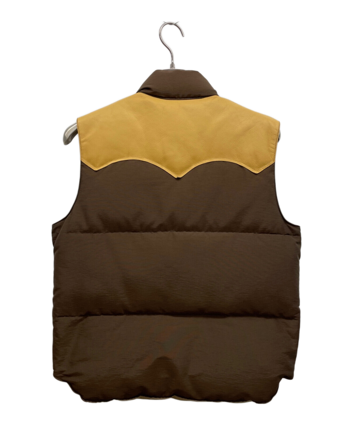 中古・古着通販】SUGAR CANE (シュガーケーン) ダウンベスト ブラウン
