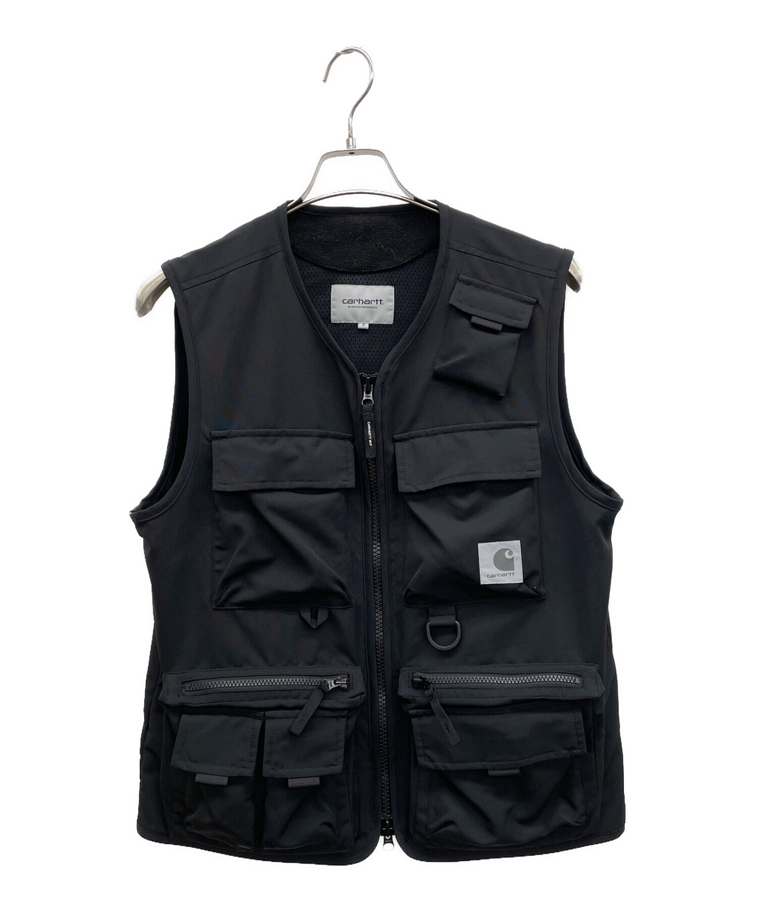 中古・古着通販】CarHartt (カーハート) ベスト ブラック サイズ:S