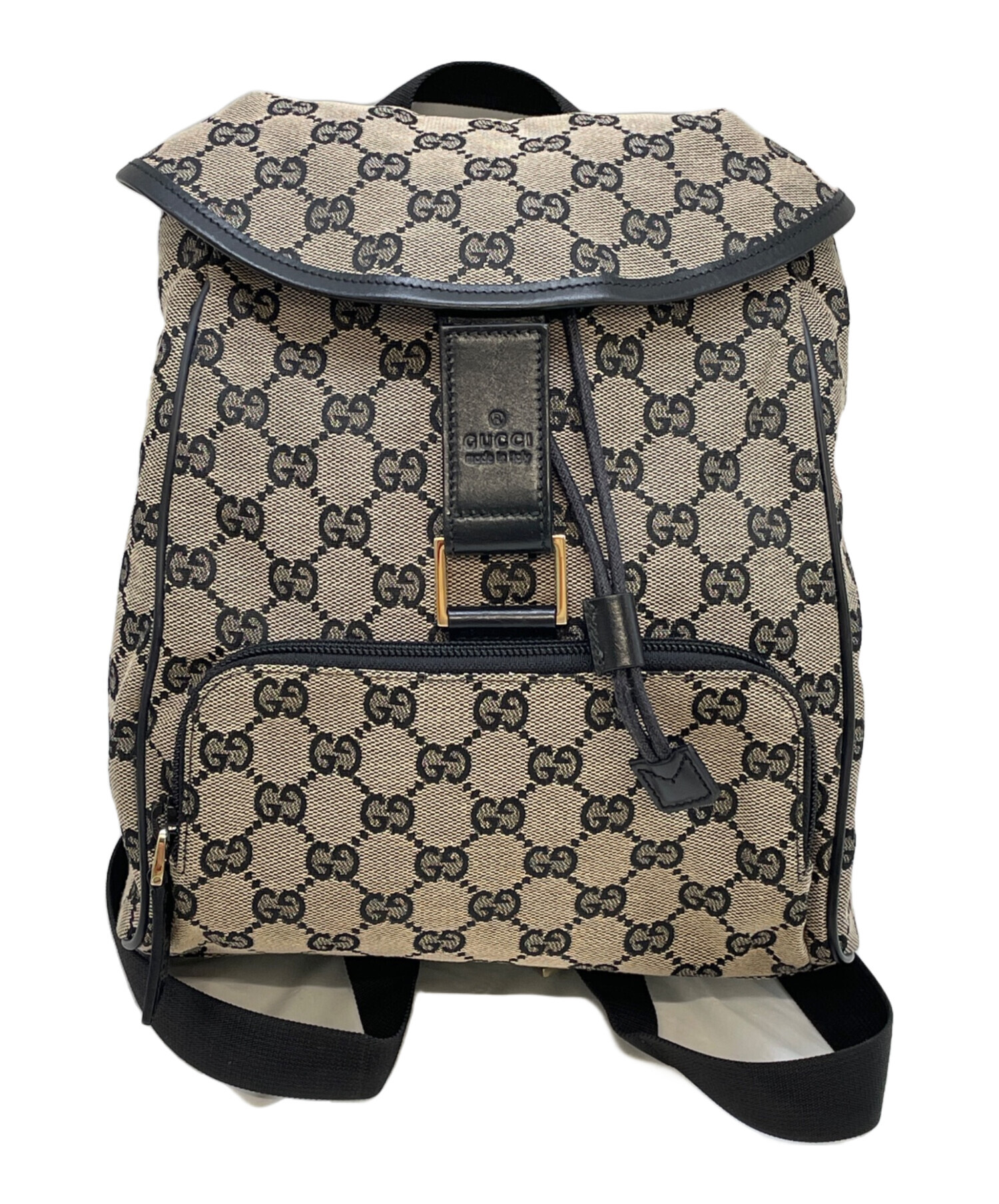 中古・古着通販】GUCCI (グッチ) GGキャンバス ジャガード レザー