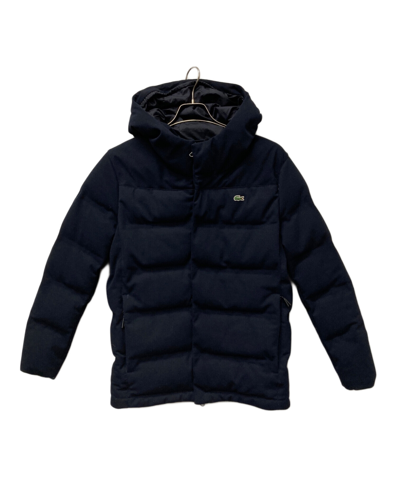 中古・古着通販】LACOSTE (ラコステ) ダウンジャケット ネイビー