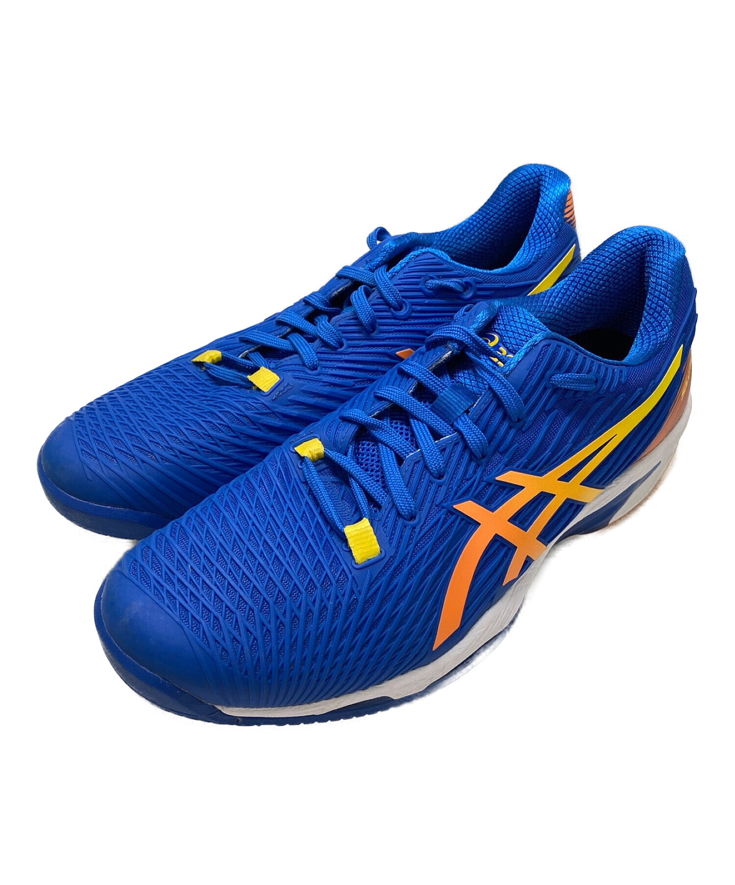 中古・古着通販】asics (アシックス) ランニングシューズ ブルー