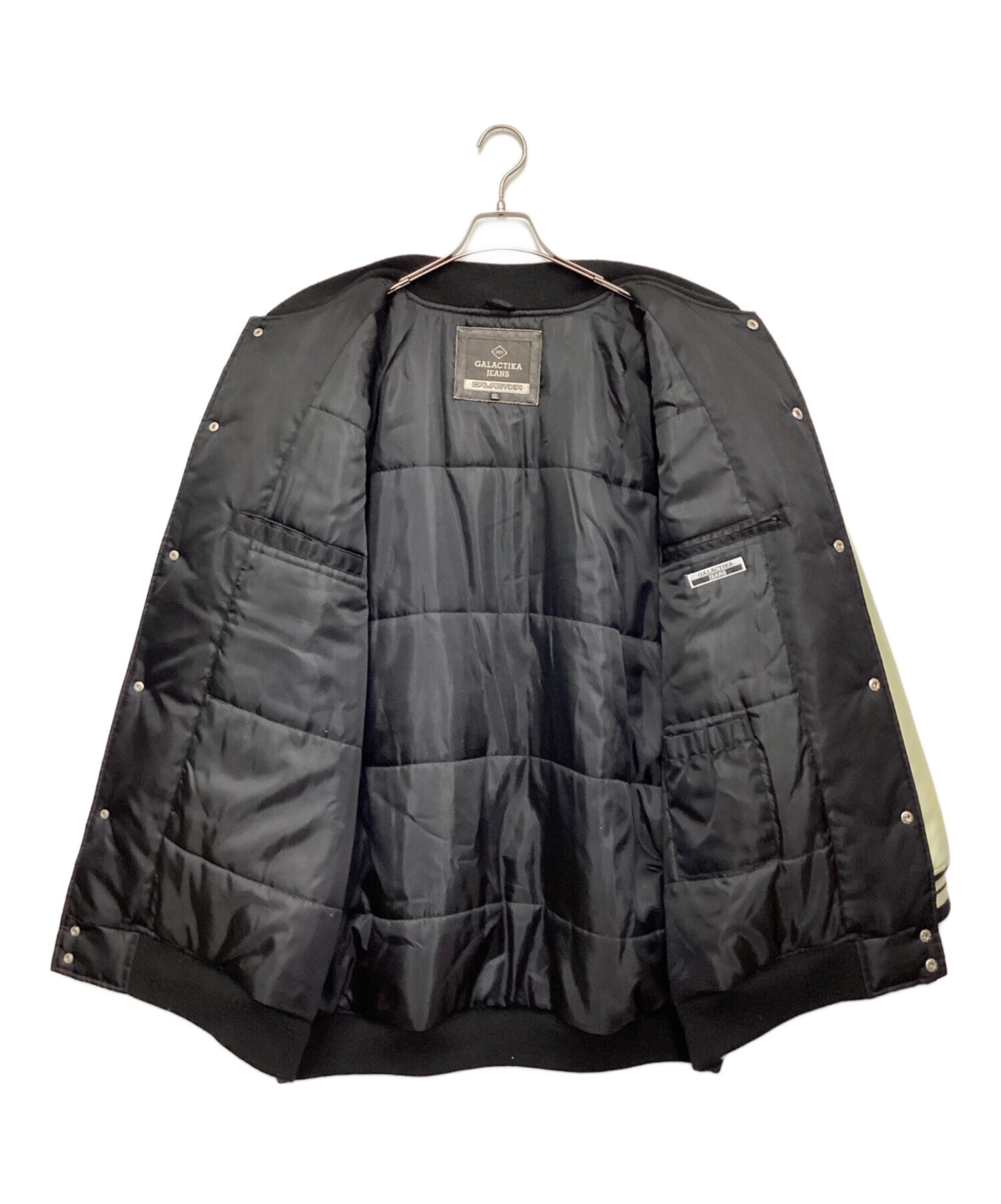 中古・古着通販】galactika (ギャラクティカ) スタジャン ベージュ
