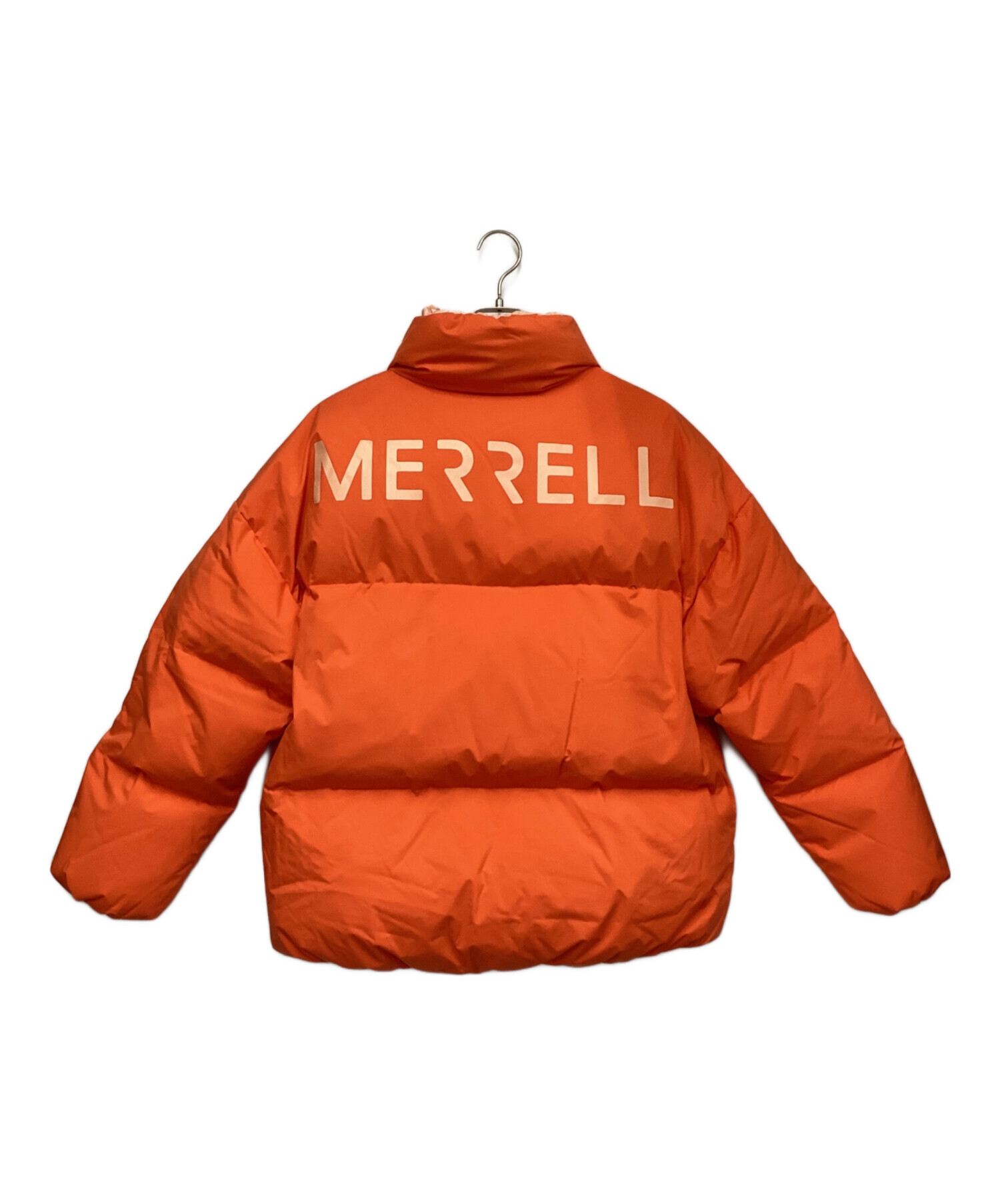 中古・古着通販】MERRELL (メレル) ダウンジャケット オレンジ サイズ