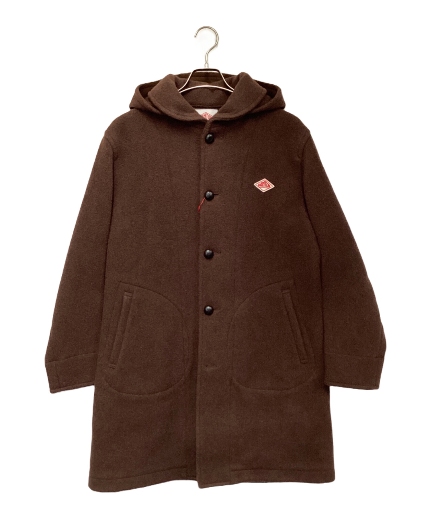 中古・古着通販】DANTON (ダントン) ウールモッサコート ブラウン