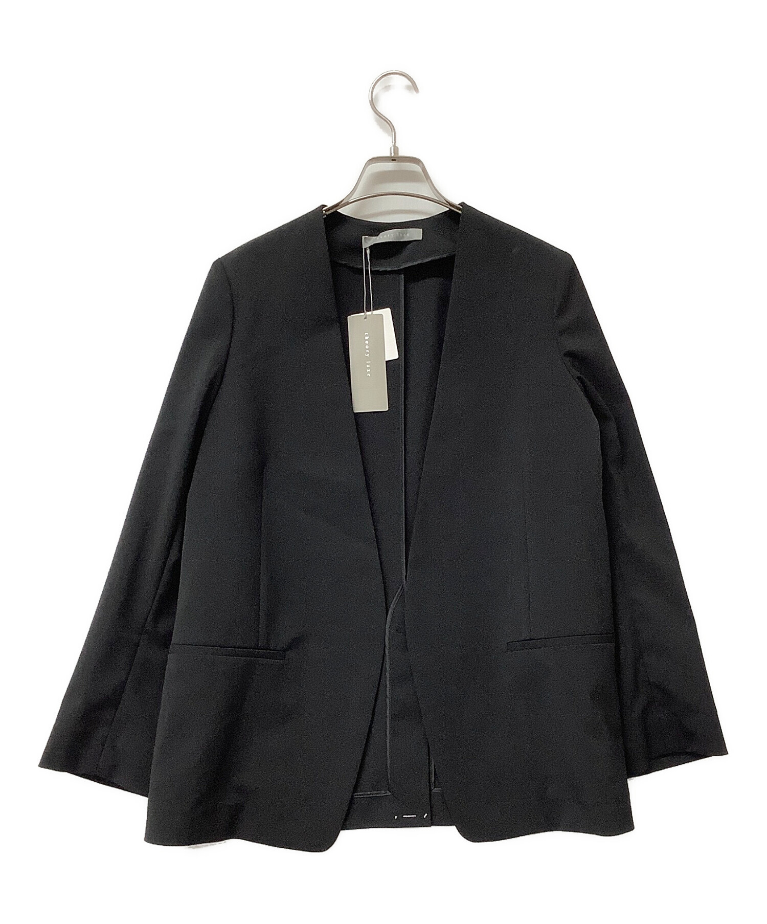 中古・古着通販】theory luxe (セオリーリュクス) ノーカラー