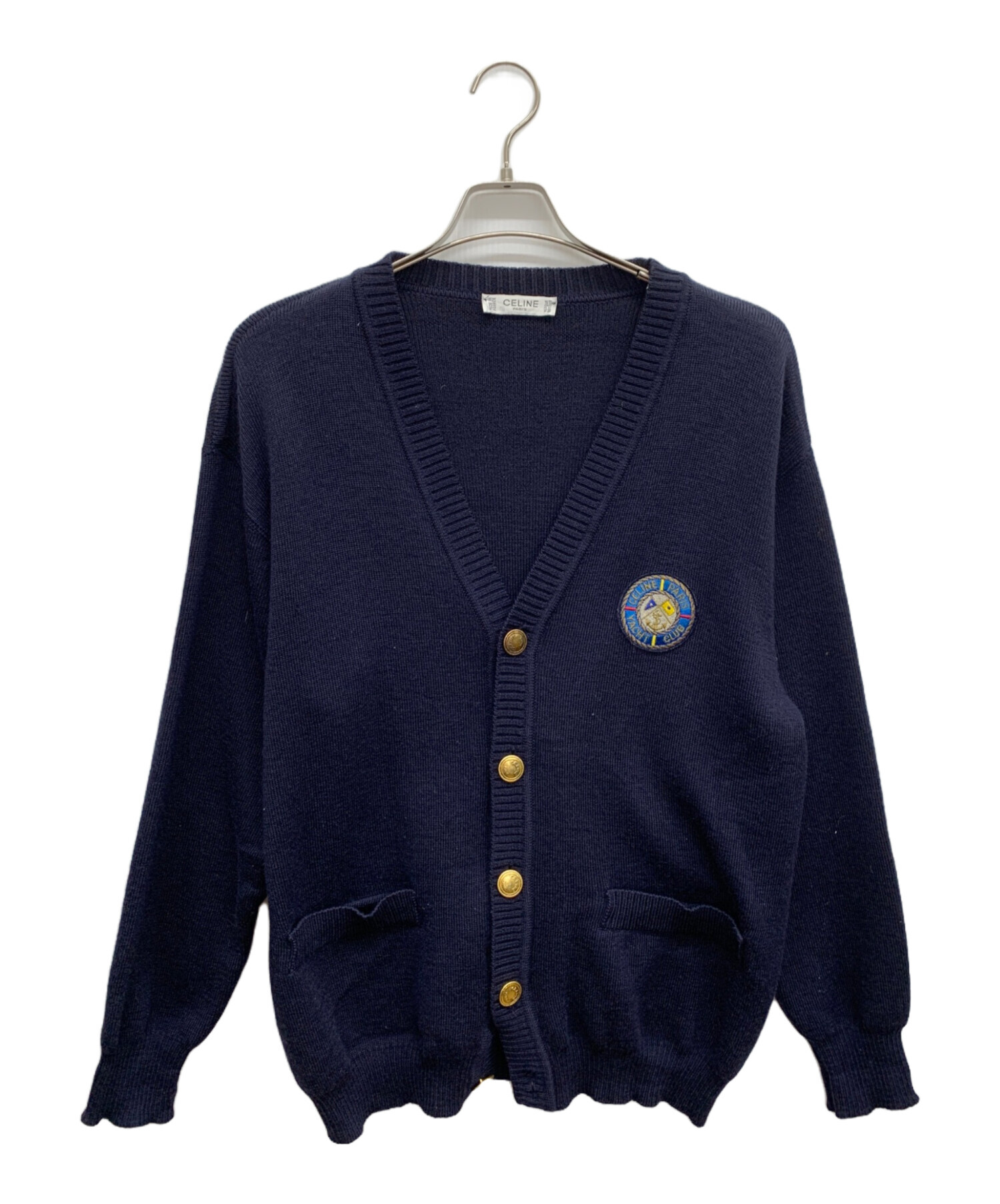 中古・古着通販】CELINE (セリーヌ) ウールニットカーディガン