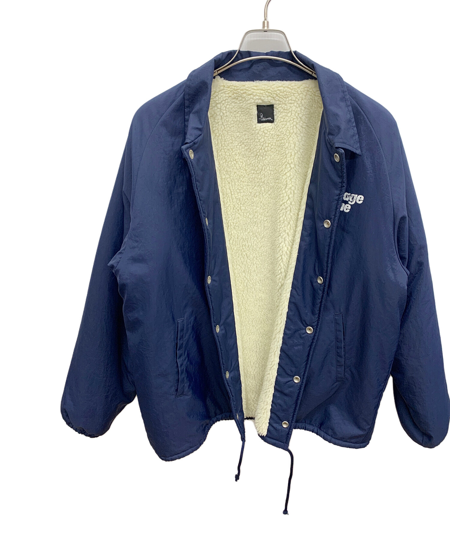 中古・古着通販】psicom (サイコム) 裏ボアコーチジャケット ネイビー