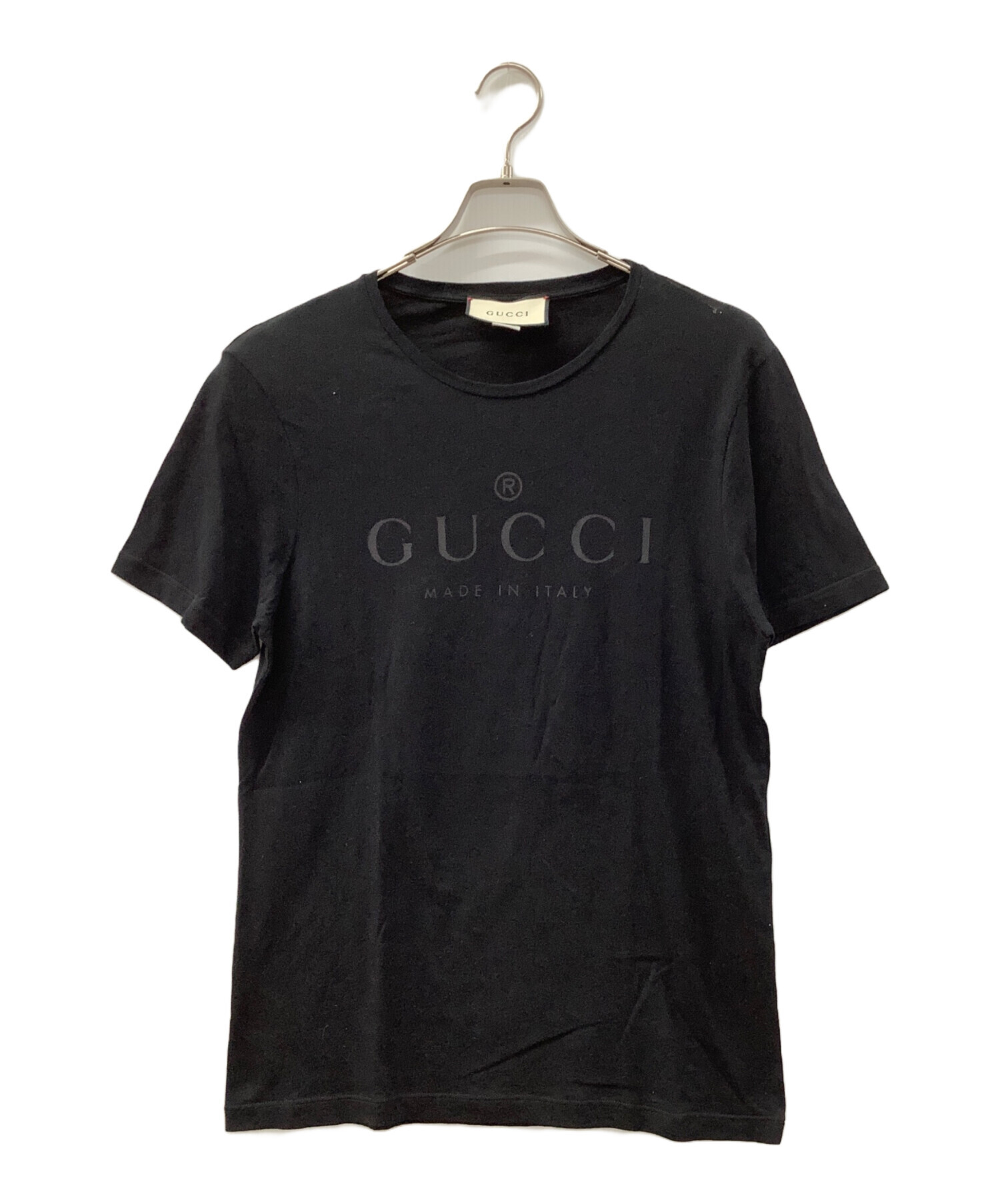 中古・古着通販】GUCCI (グッチ) 半袖Tシャツ ブラック サイズ